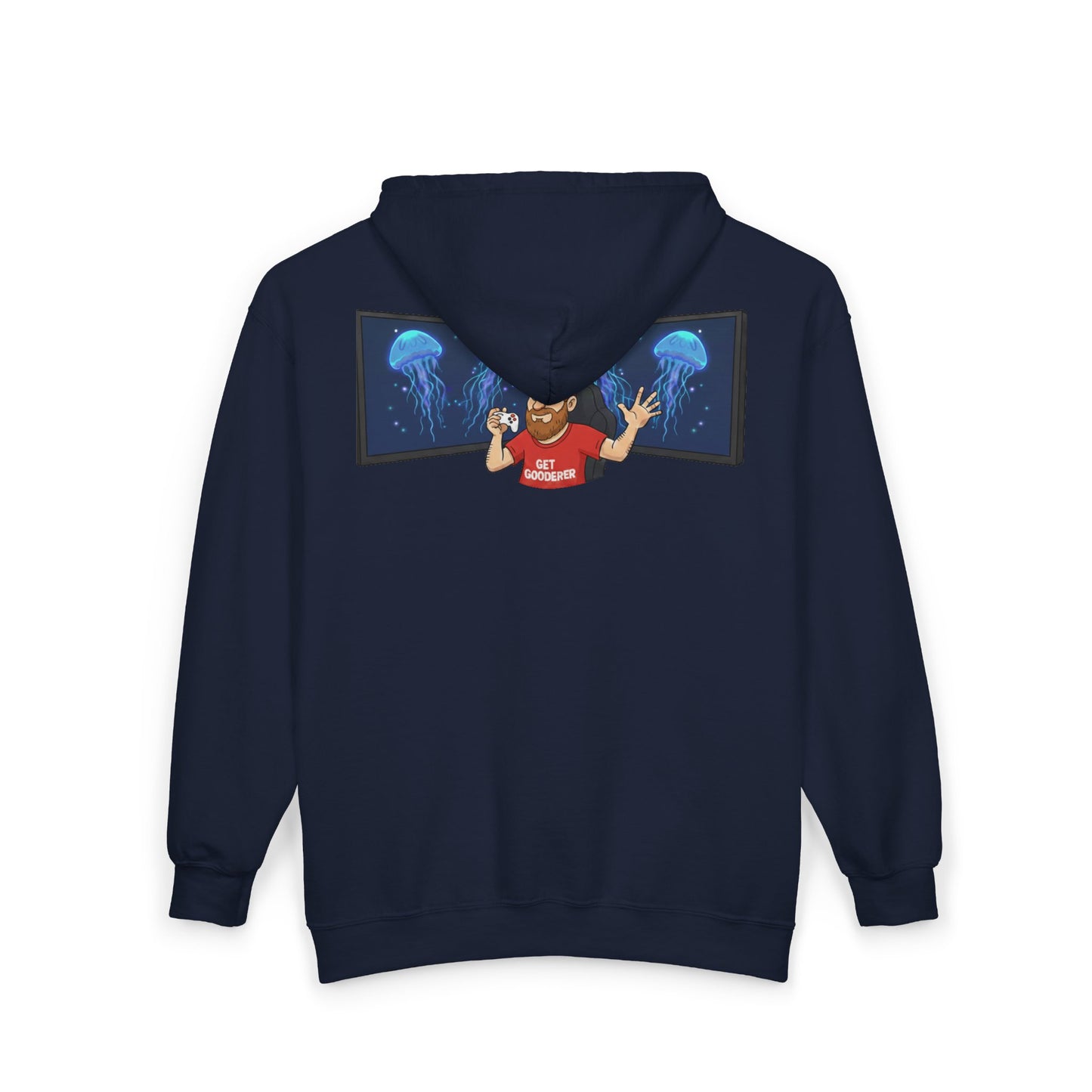 Get Gooderer Penthouse Puh Flame Logo Hoodie | Zip-Up Sweatshirt