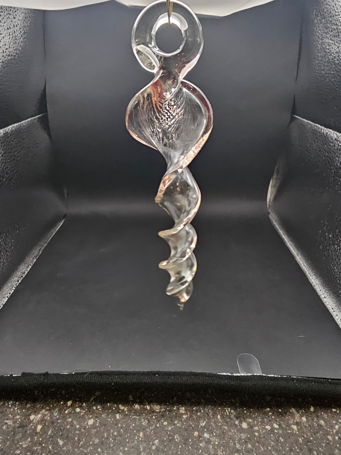 Icicle Ornament (Cranberry?)