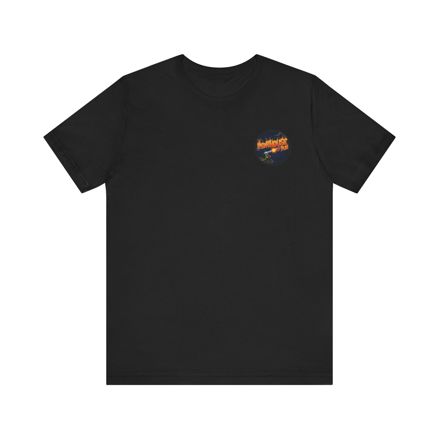 Penthouse Puh Flame Logo - Short Sleeve Tee