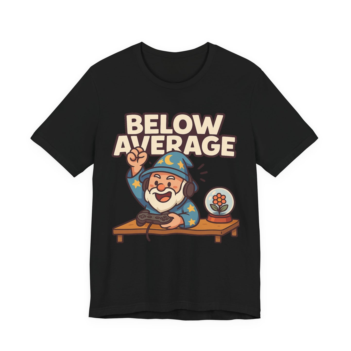 Below Average Gamer Unisex Jersey Short Sleeve Tee