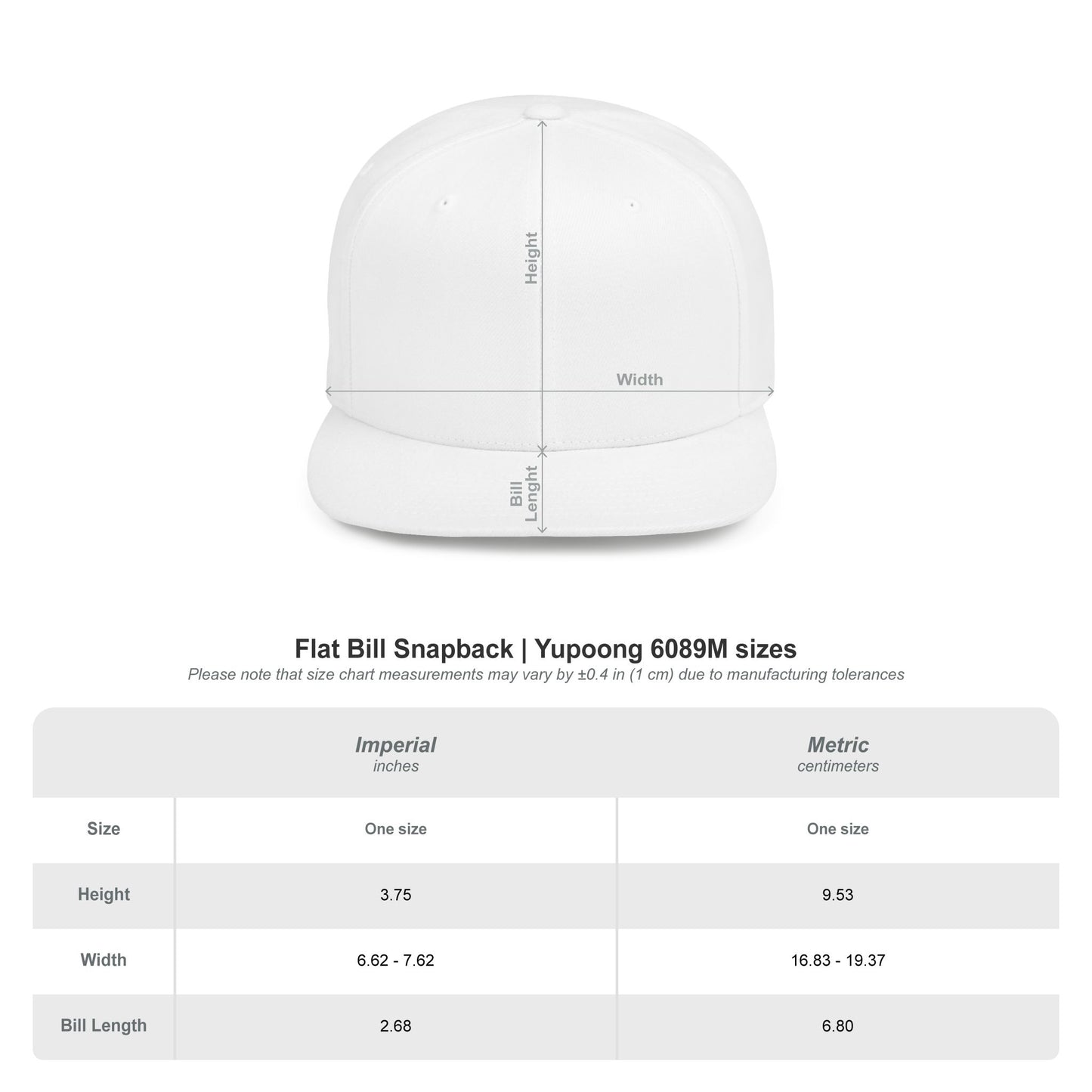 Penthouse Puh Snapback Flat Bill Hat