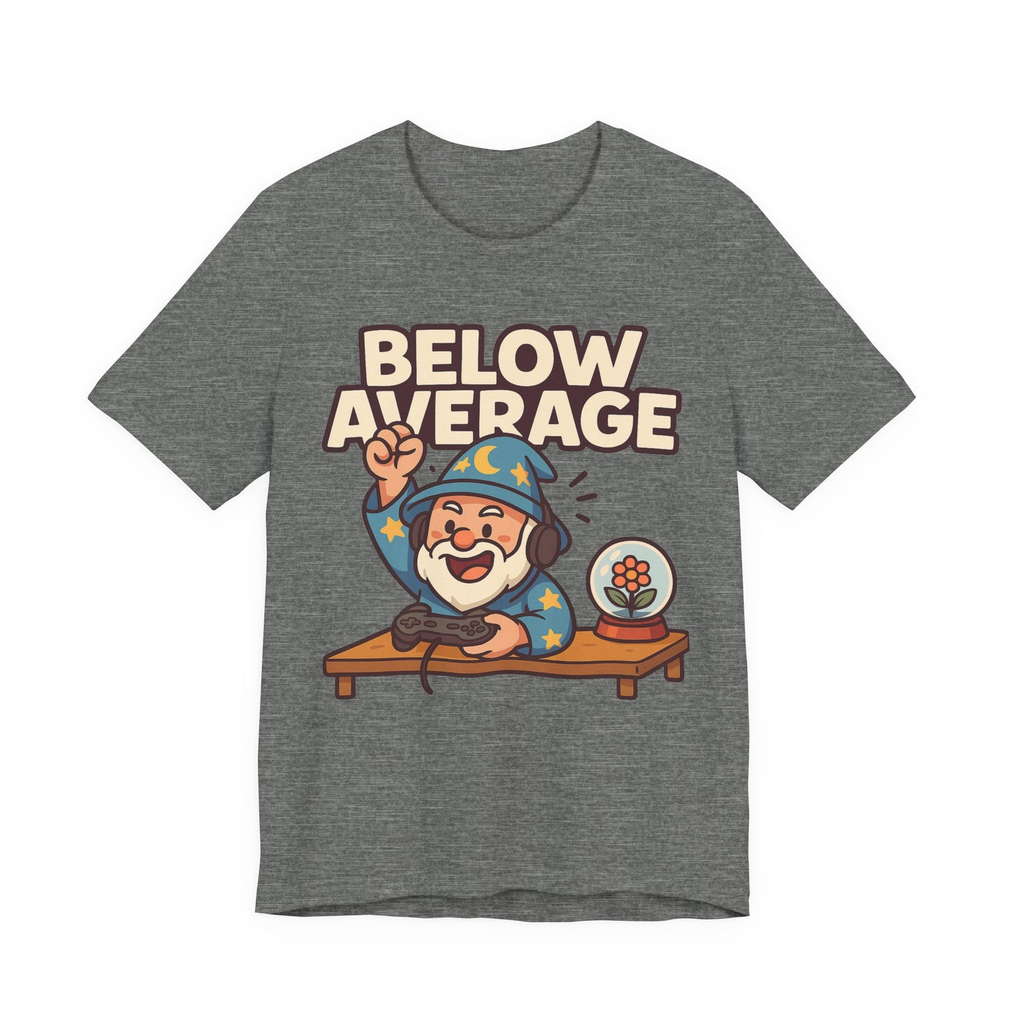 Below Average Gamer Unisex Jersey Short Sleeve Tee