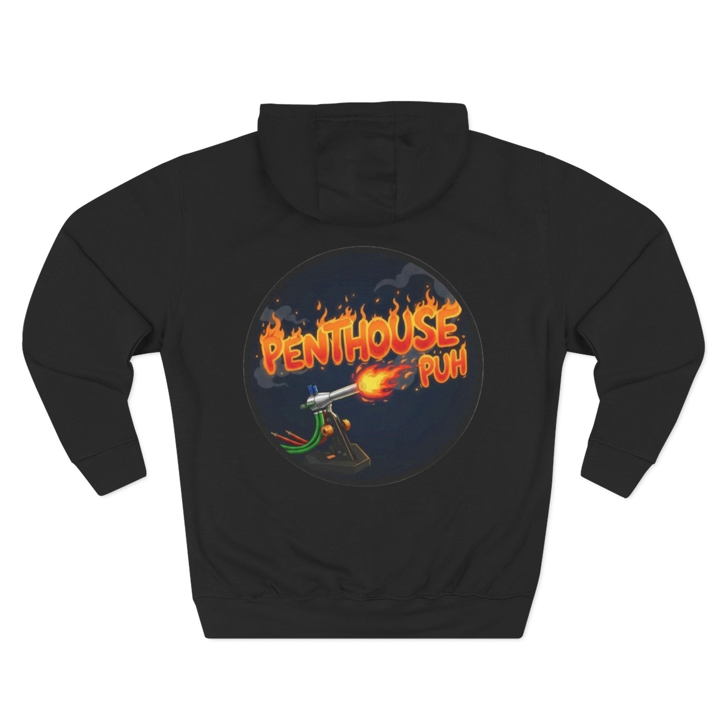 Penthouse Puh Flame Logo Pullover Hoodie