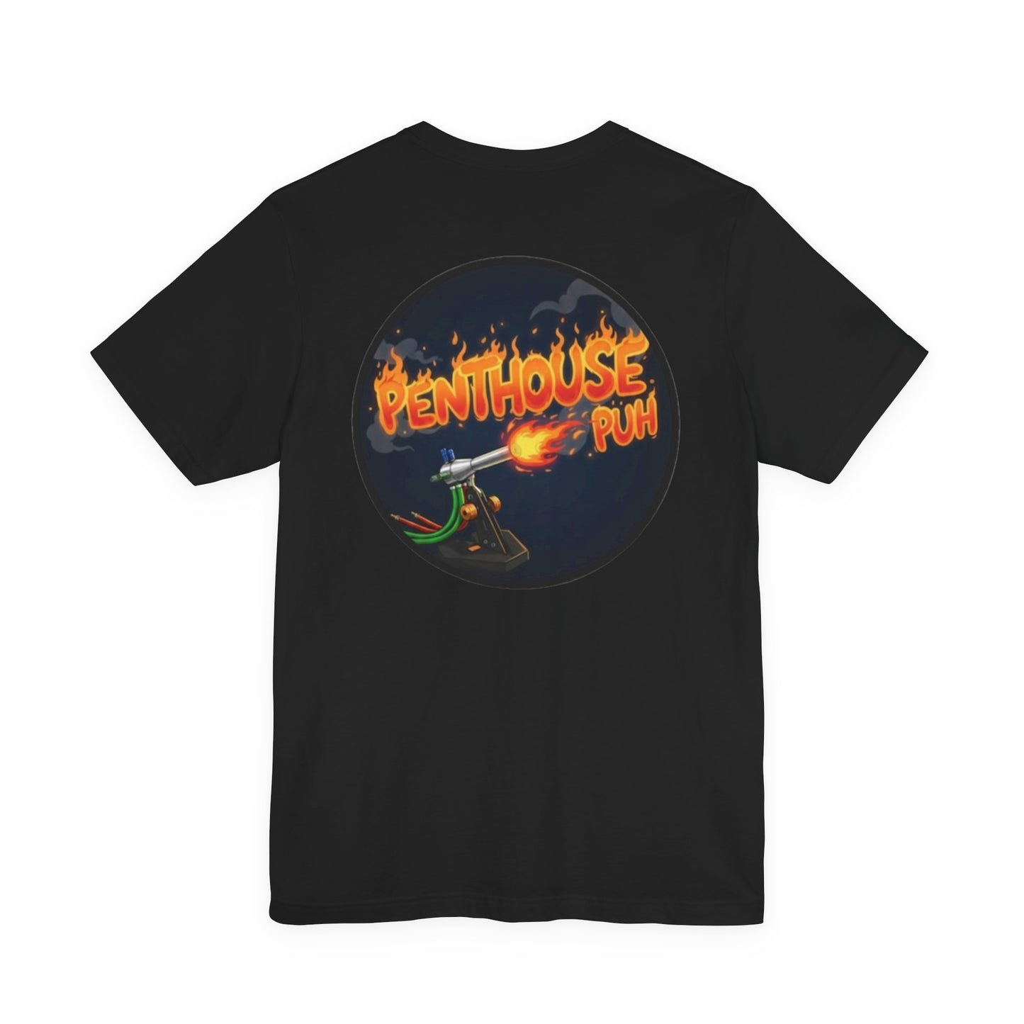 Penthouse Puh Flame Logo - Short Sleeve Tee