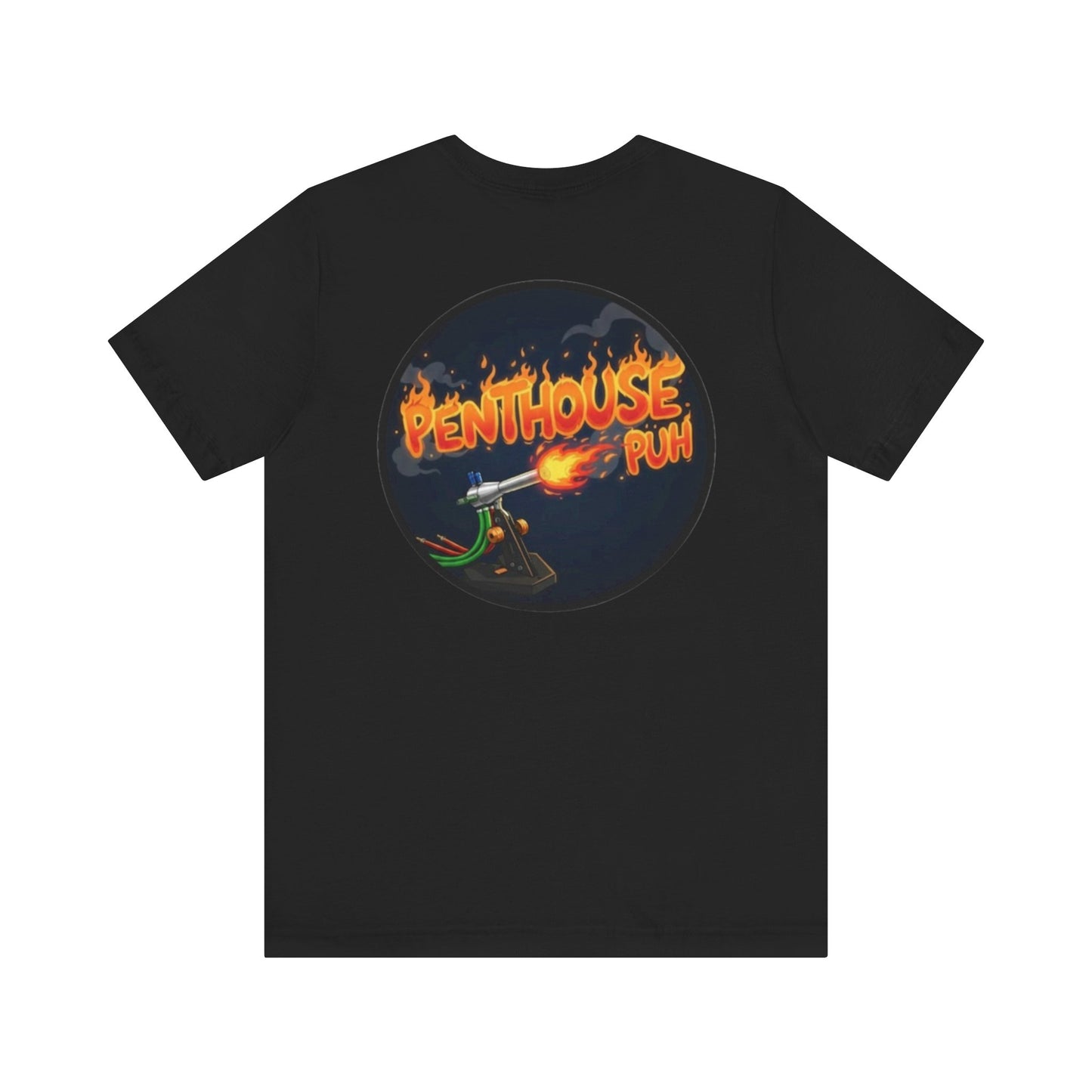 Penthouse Puh Flame Logo - Short Sleeve Tee