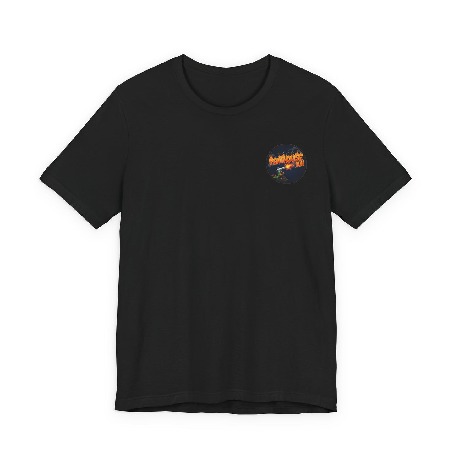 Penthouse Puh Flame Logo - Short Sleeve Tee