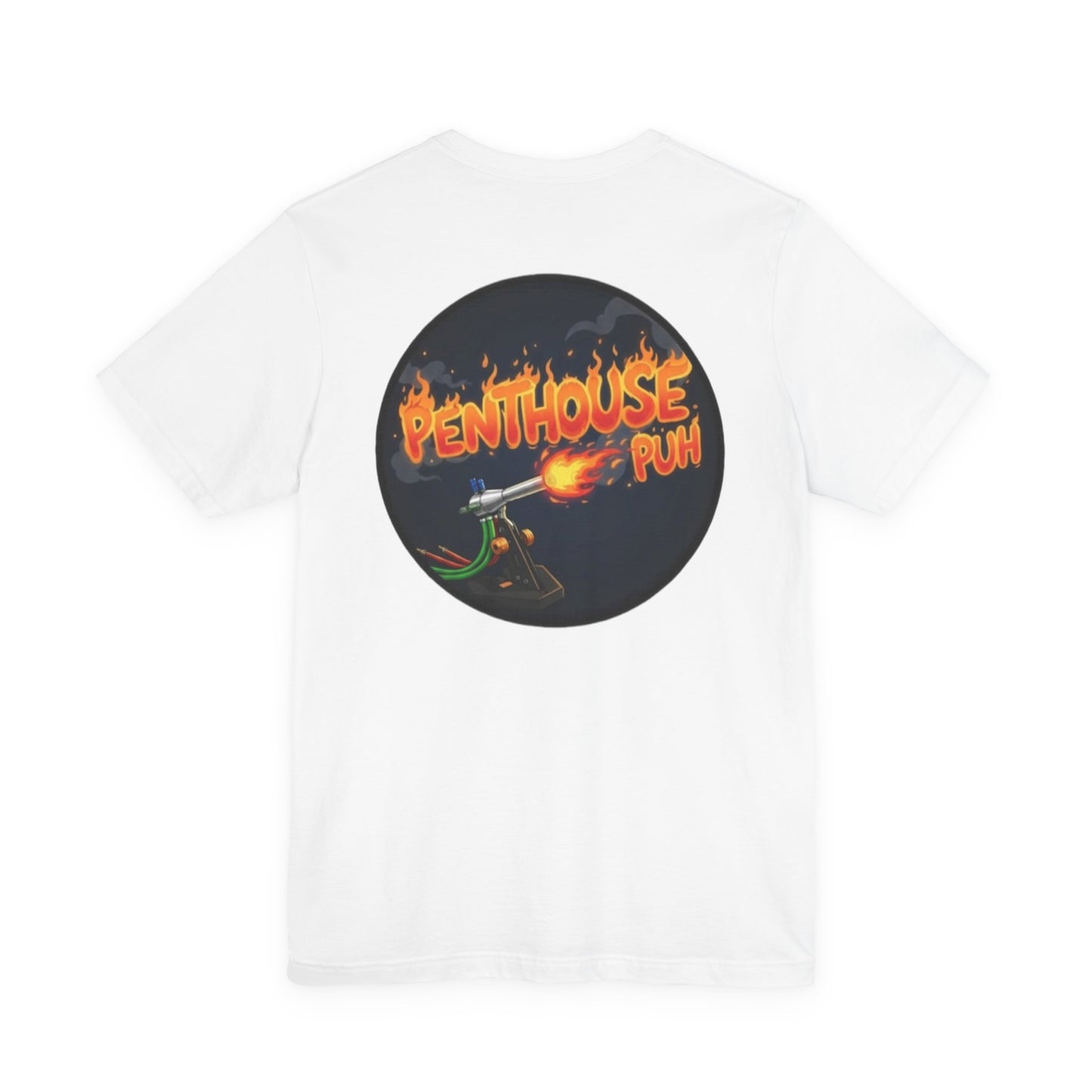 Penthouse Puh Flame Logo - Short Sleeve Tee