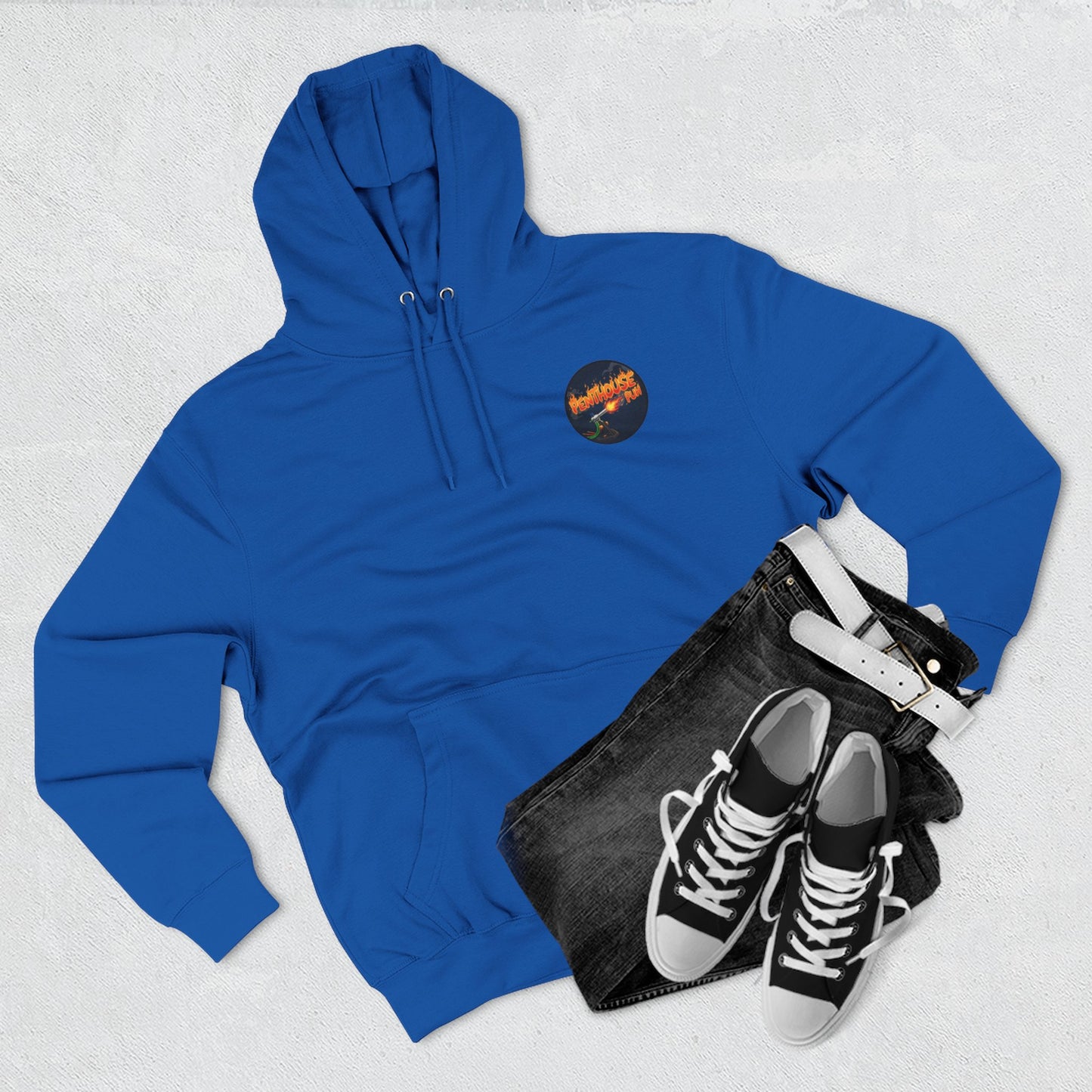 Penthouse Puh Flame Logo Pullover Hoodie