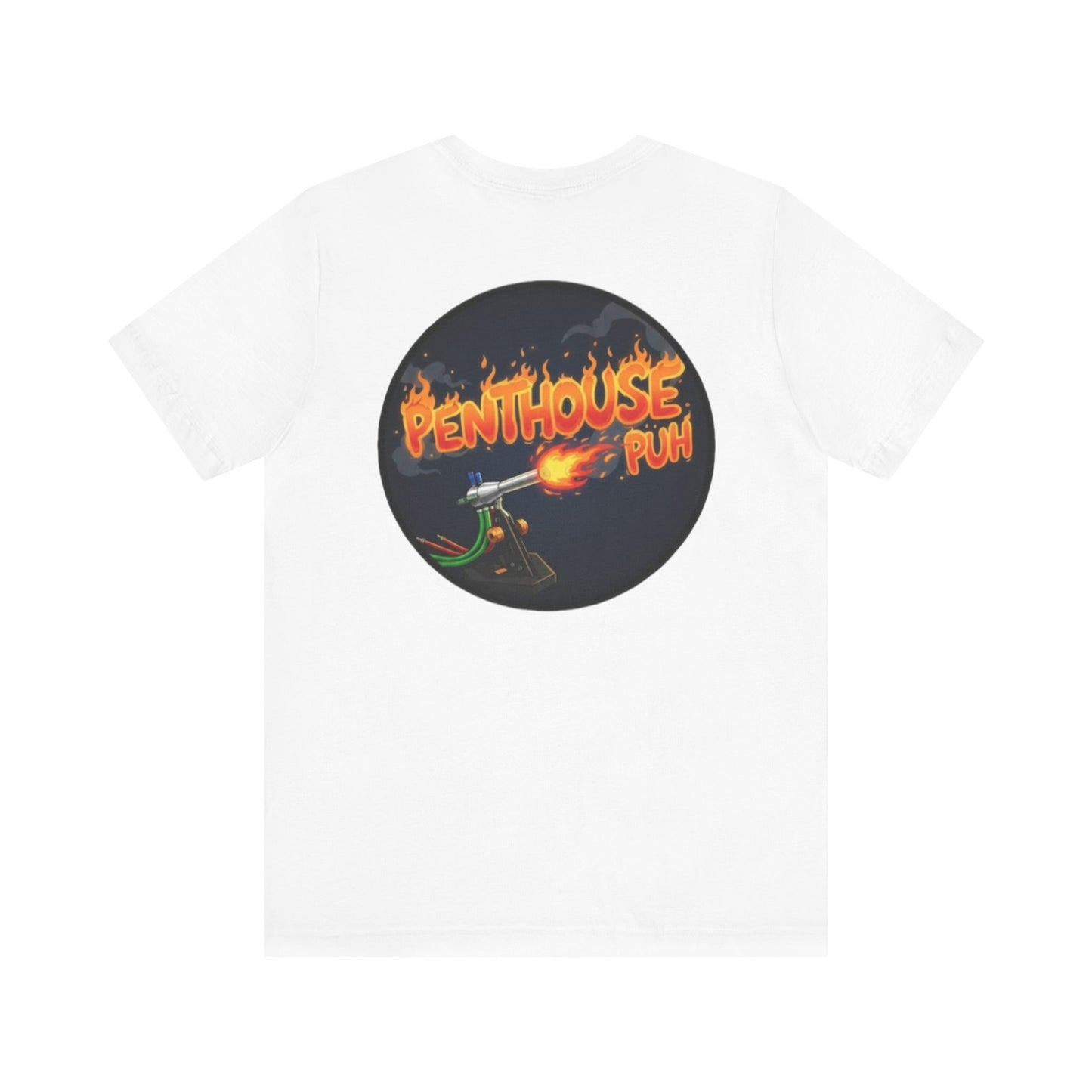 Penthouse Puh Flame Logo - Short Sleeve Tee