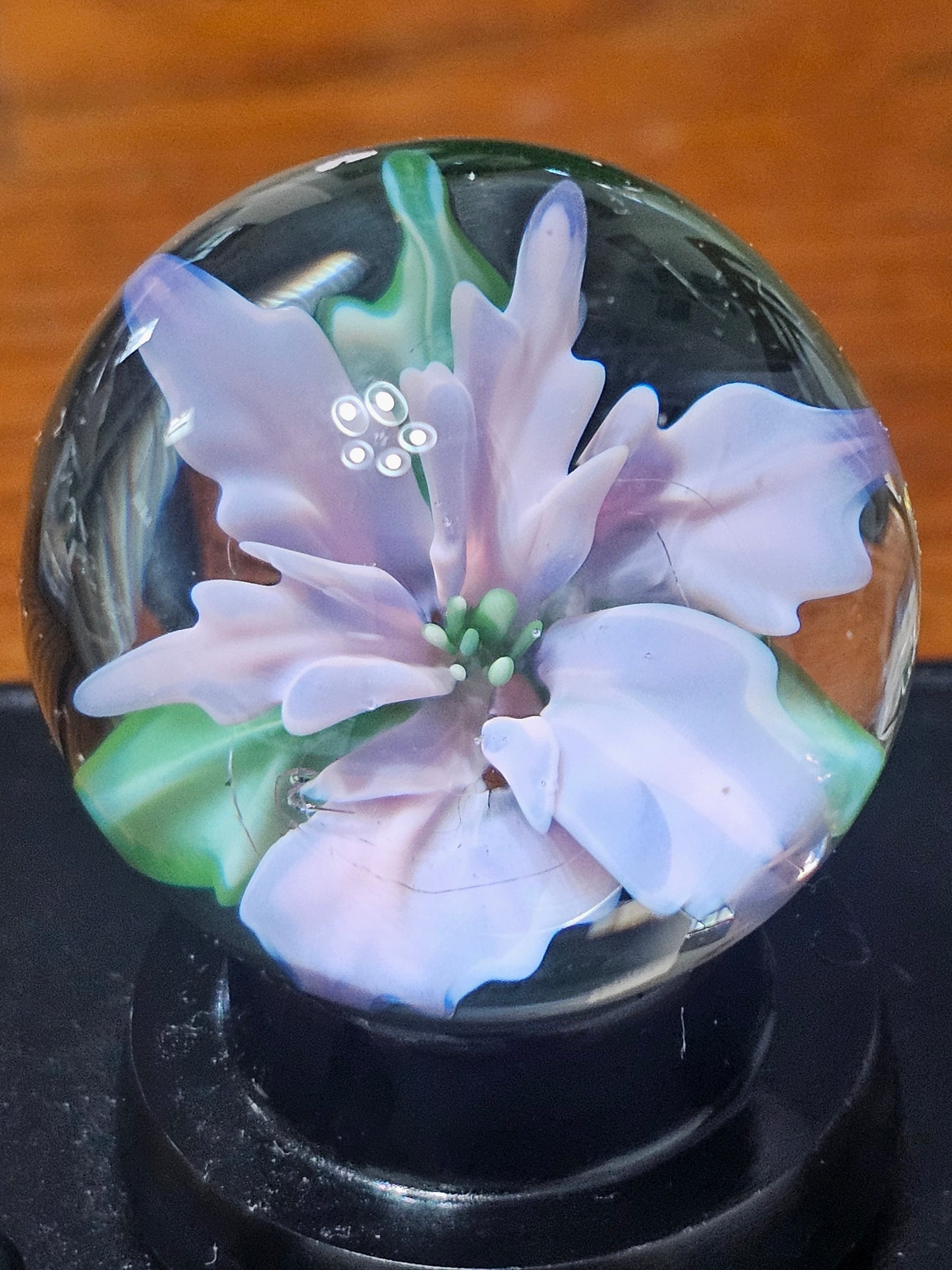 Pink and Purple Floral Marble