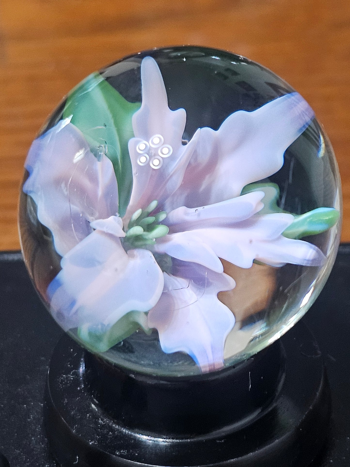 Pink and Purple Floral Marble
