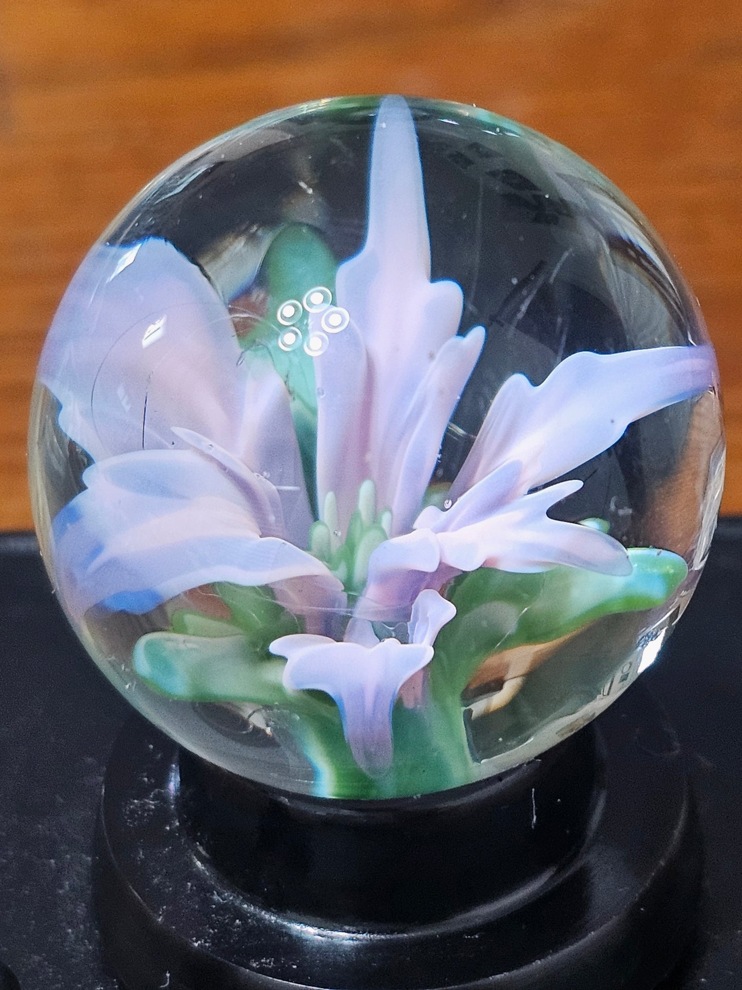 Pink and Purple Floral Marble