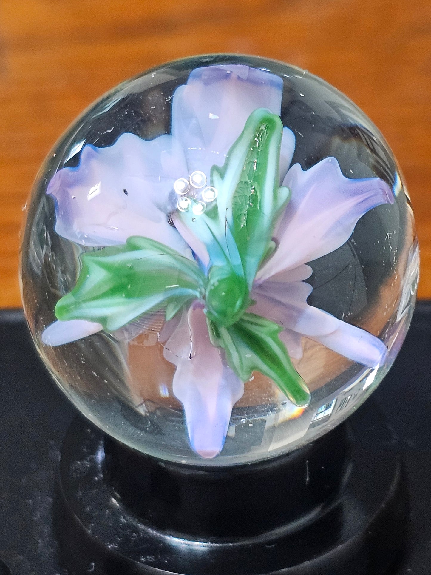 Pink and Purple Floral Marble