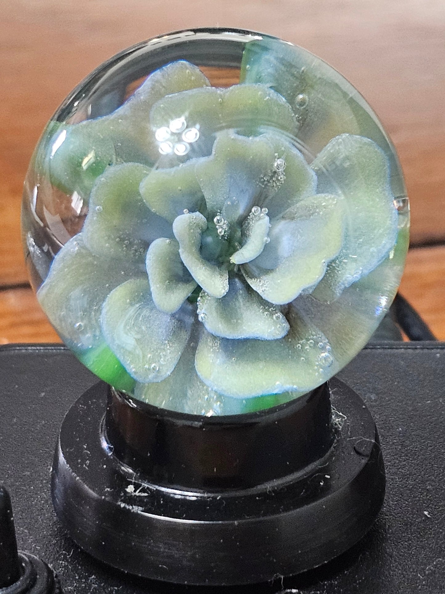 Purple Urple and Roswell Yellow Floral Marble