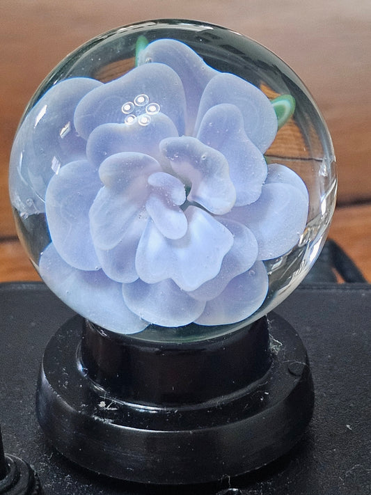 Pink Cadillac and Purple Urple Floral Marble