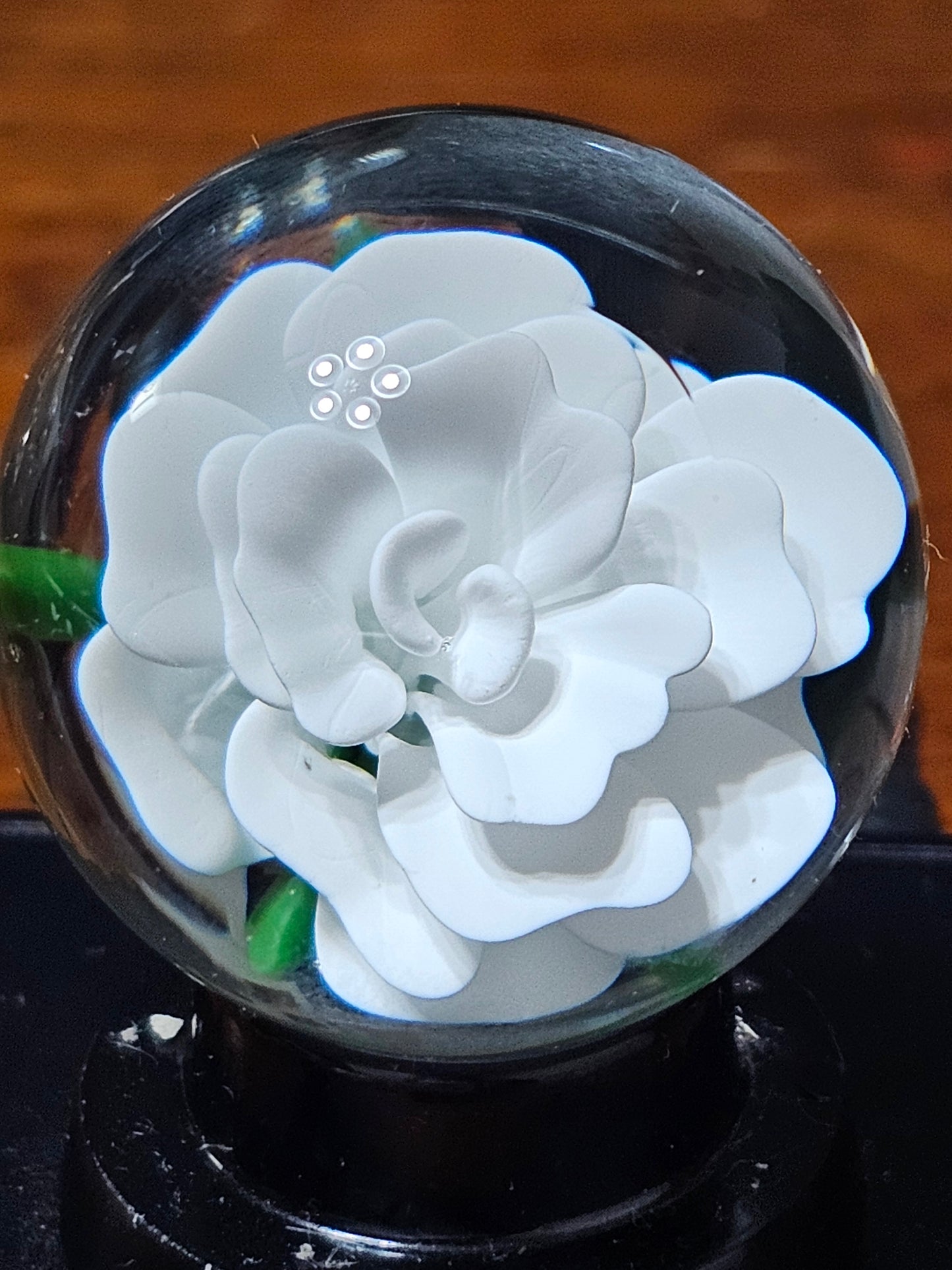 China White Floral Marble