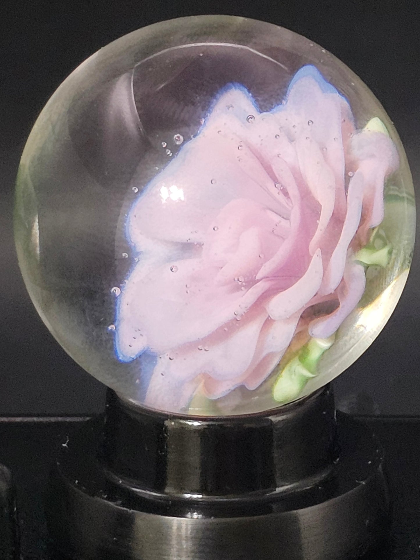 Pink Cadillac & Purple Urple Floral Marble