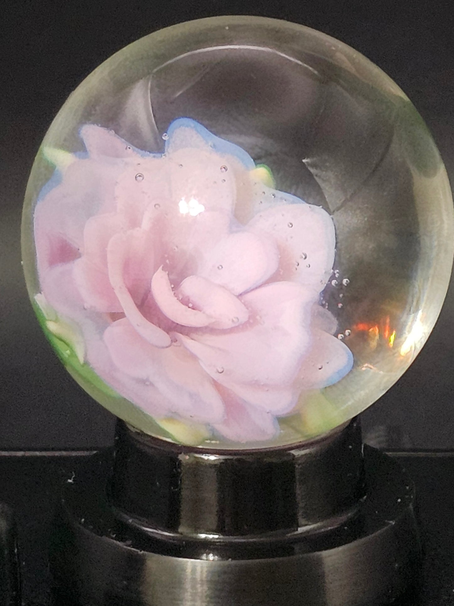 Pink Cadillac & Purple Urple Floral Marble
