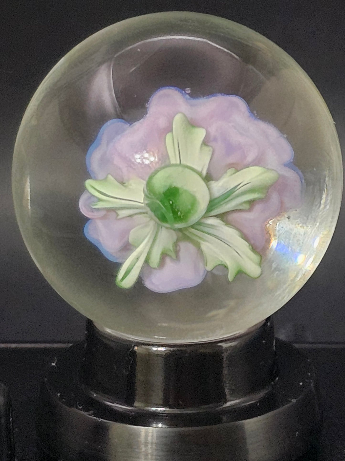 Pink Cadillac & Purple Urple Floral Marble