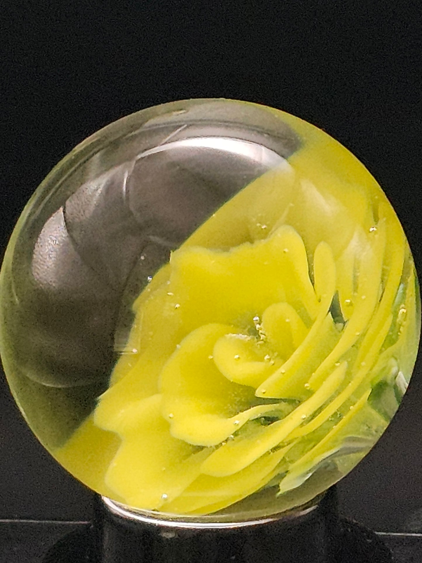 Canary Yellow & Roswell Yellow Floral Marble