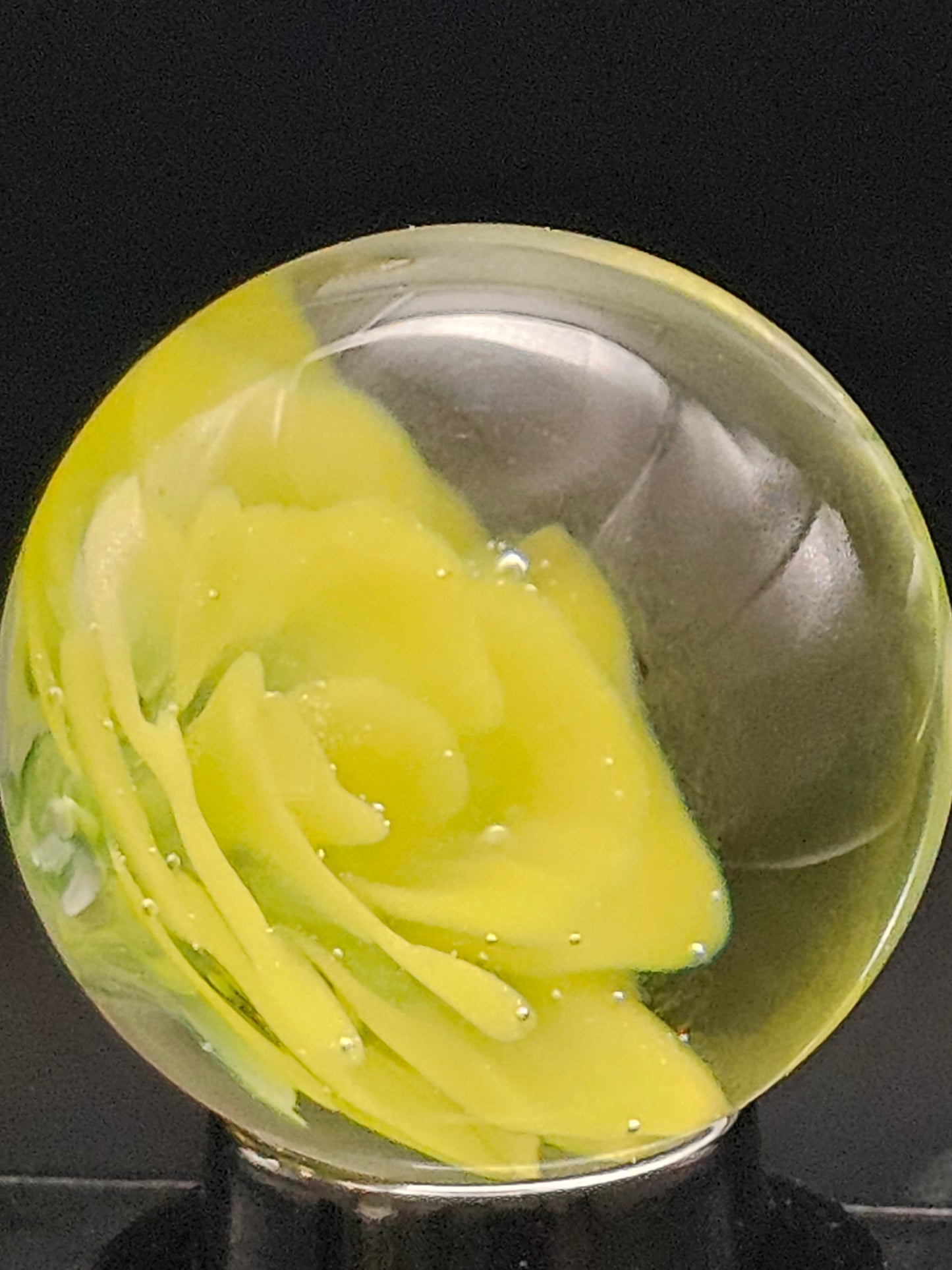 Canary Yellow & Roswell Yellow Floral Marble