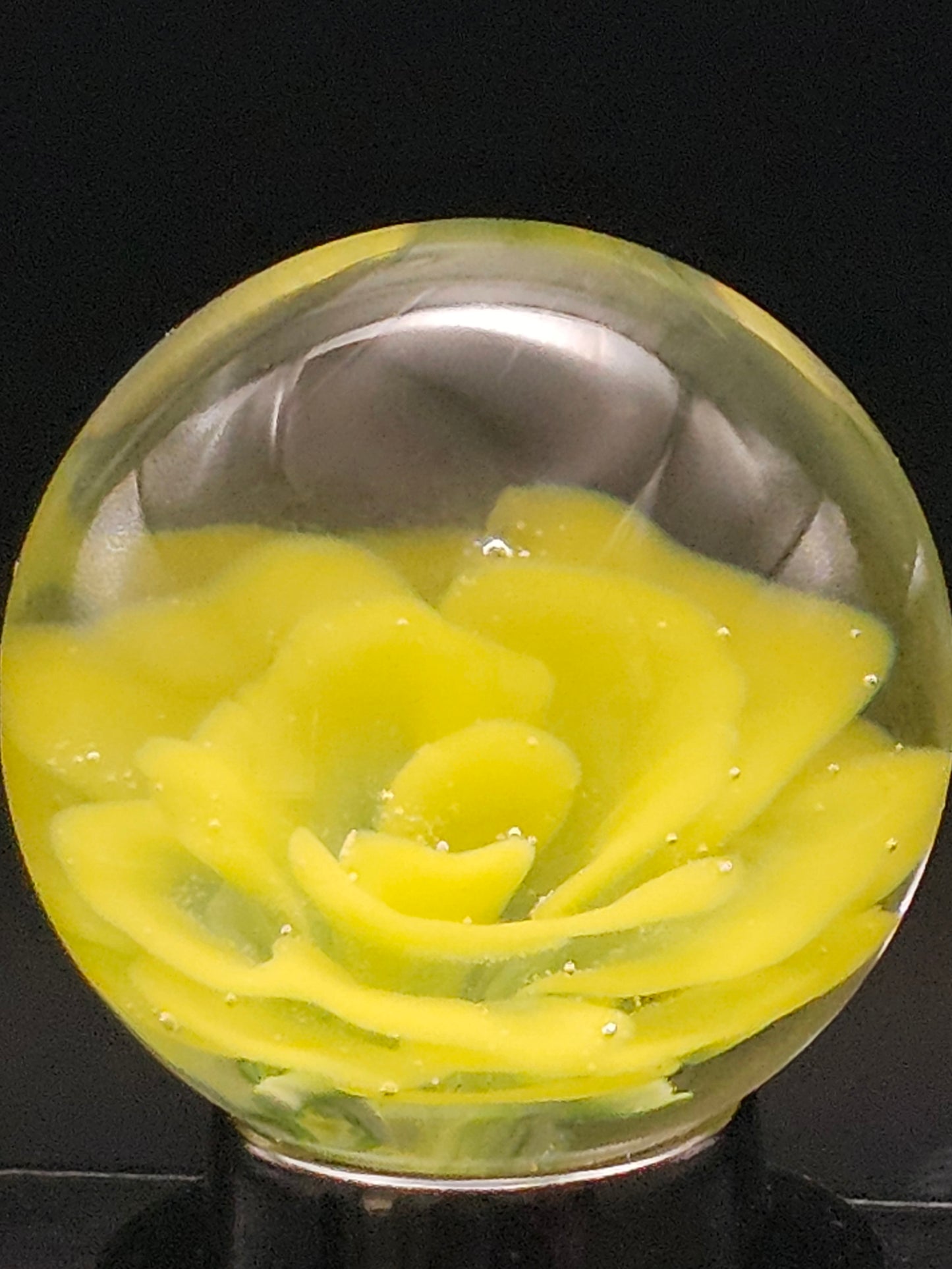 Canary Yellow & Roswell Yellow Floral Marble