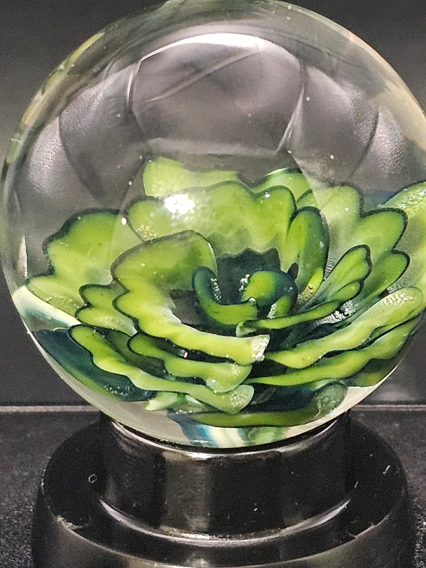 Roswell Yellow & Galaxy Black Floral Marble
