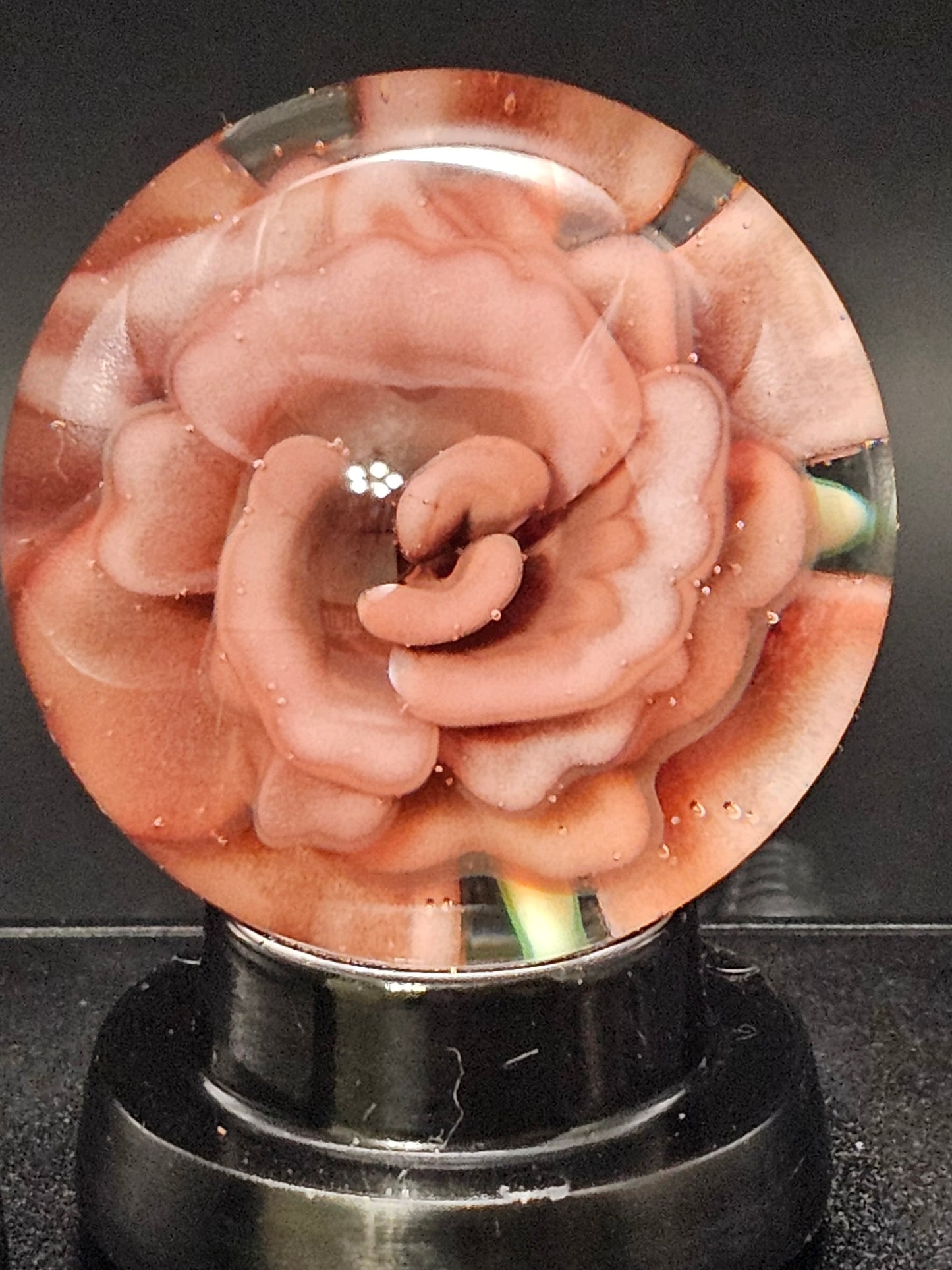 Pink Cadillac & Red Elvis Floral Marble