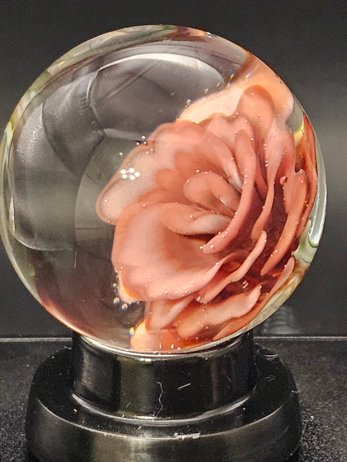 Pink Cadillac & Red Elvis Floral Marble
