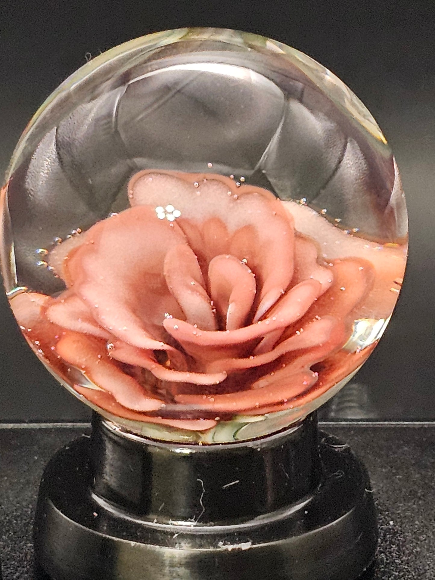Pink Cadillac & Red Elvis Floral Marble