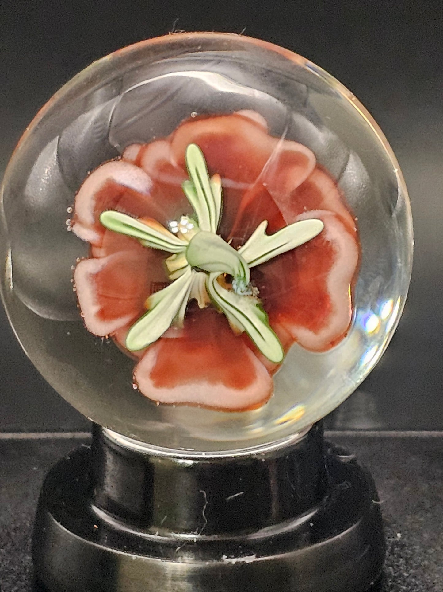 Pink Cadillac & Red Elvis Floral Marble