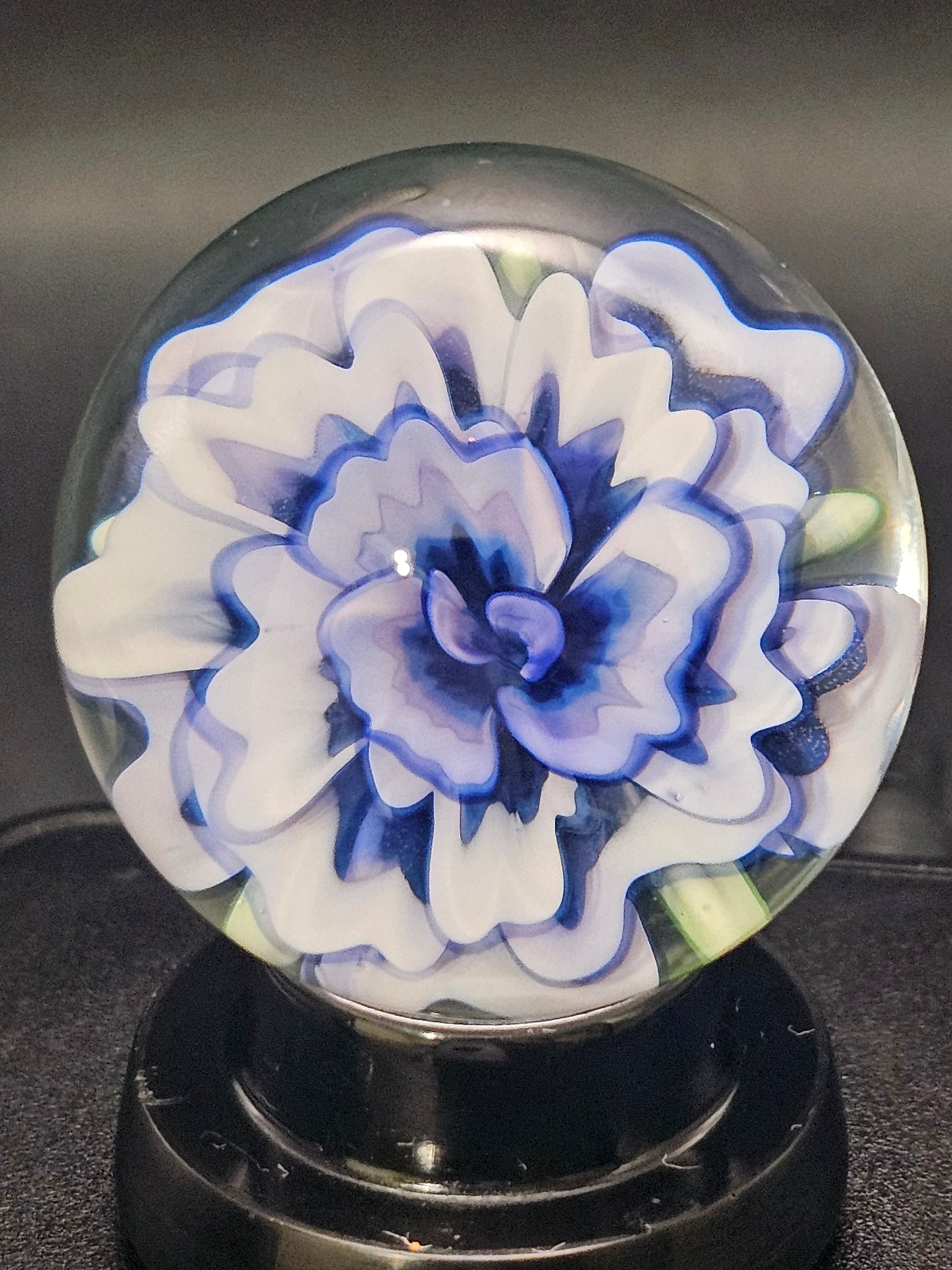 Pink Cadillac, Wisteria, & Cobalt Blue Floral Marble