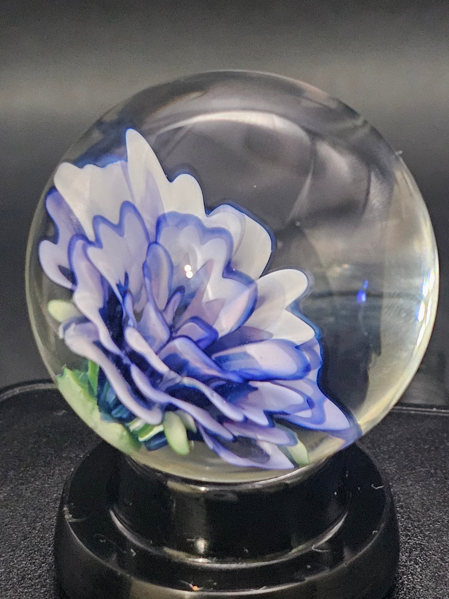 Pink Cadillac, Wisteria, & Cobalt Blue Floral Marble