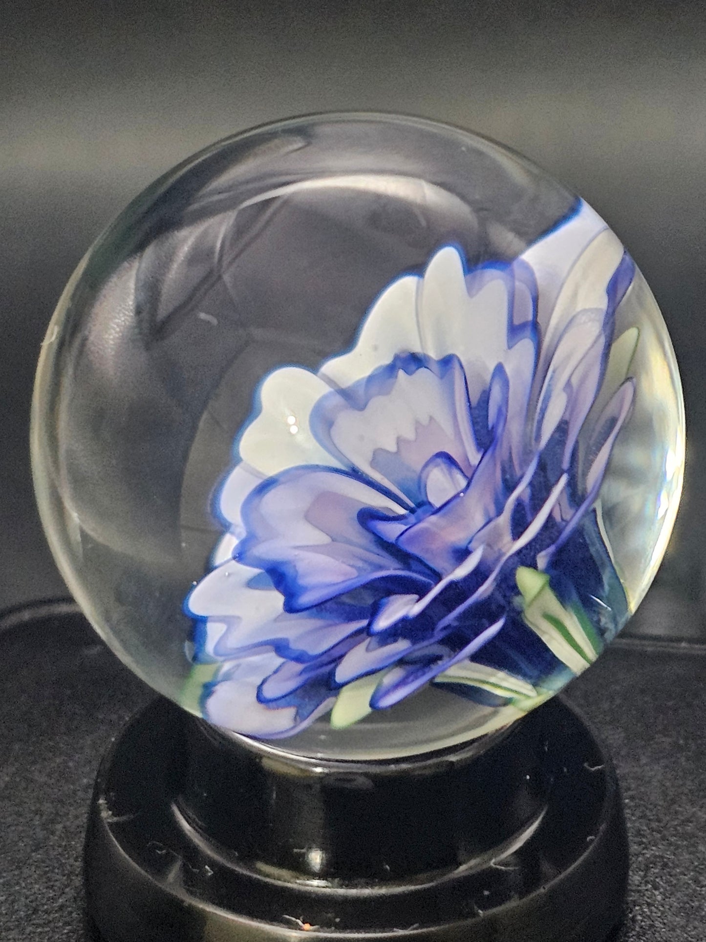 Pink Cadillac, Wisteria, & Cobalt Blue Floral Marble