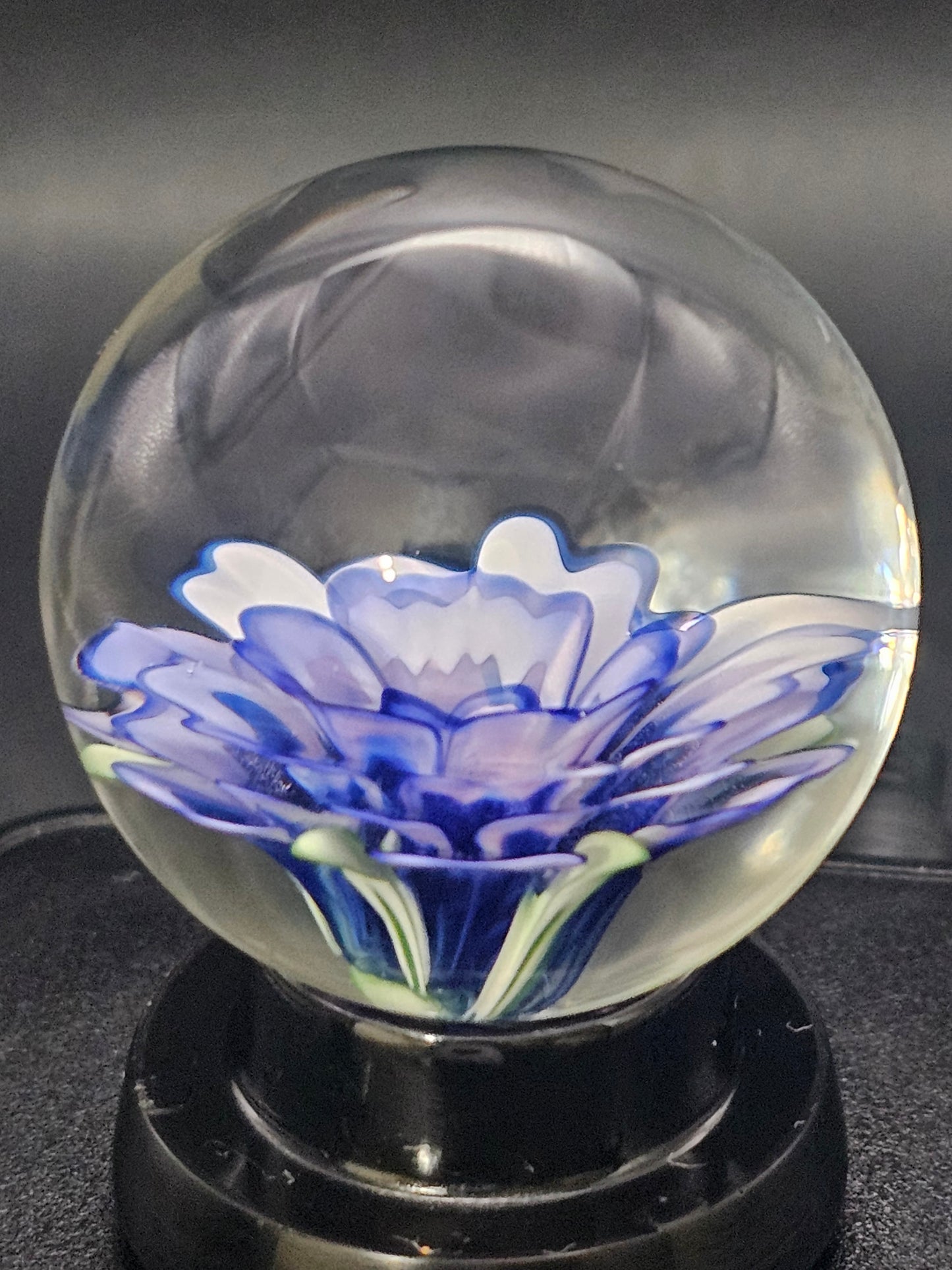 Pink Cadillac, Wisteria, & Cobalt Blue Floral Marble