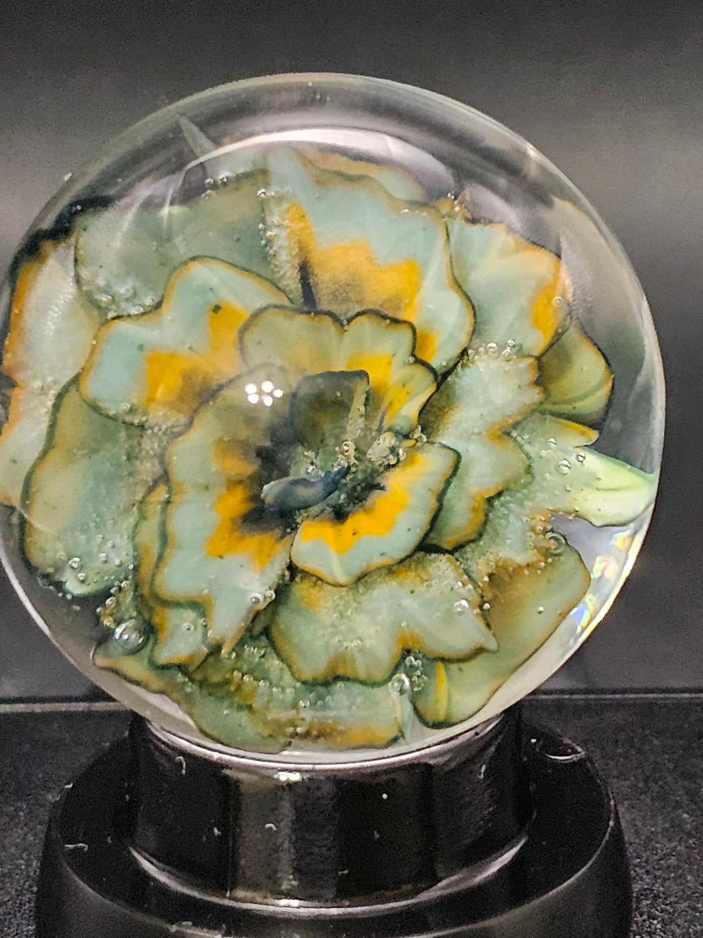 OJ Orange, Really Teally & Dark Knight Floral Marble