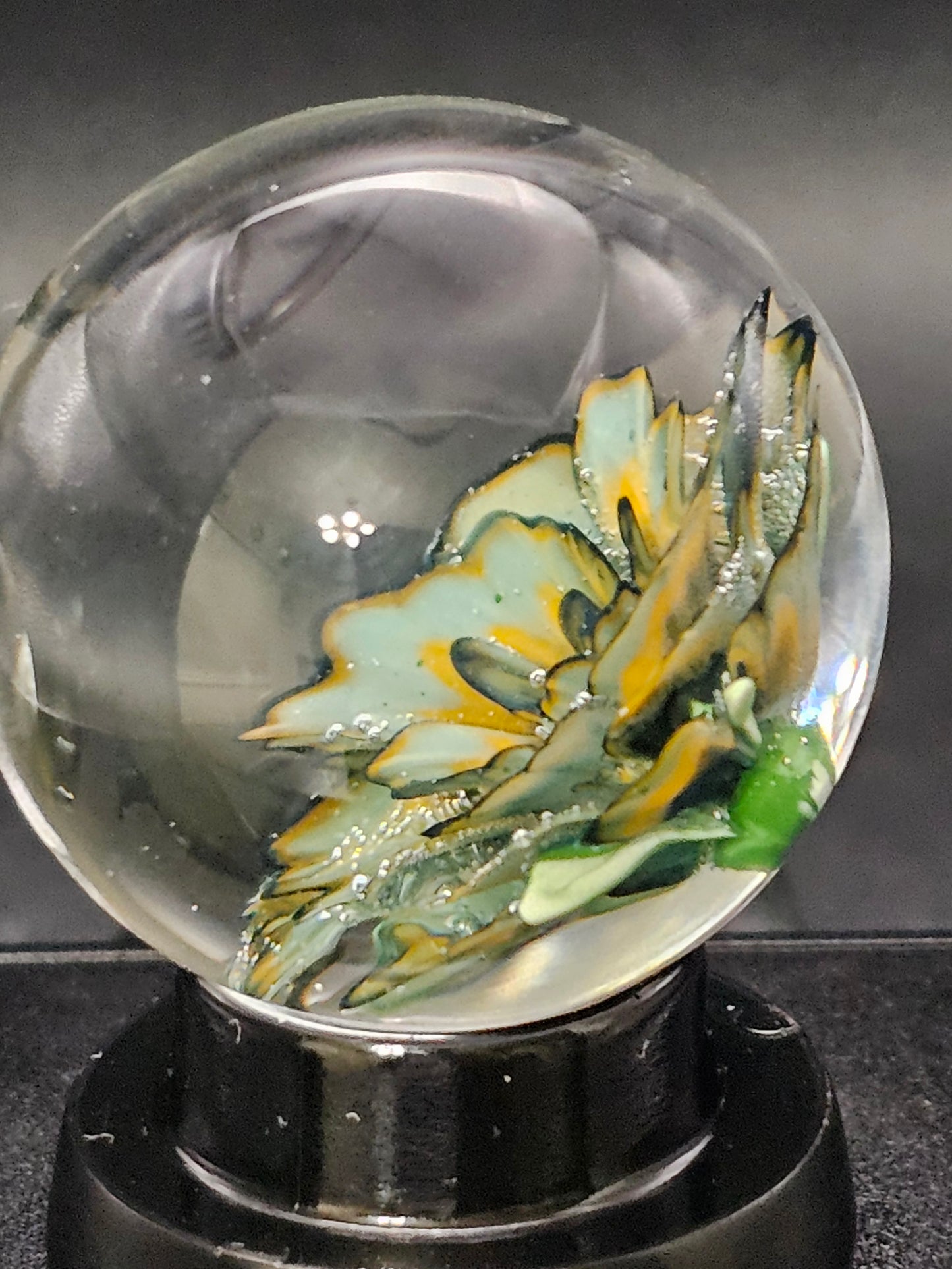OJ Orange, Really Teally & Dark Knight Floral Marble