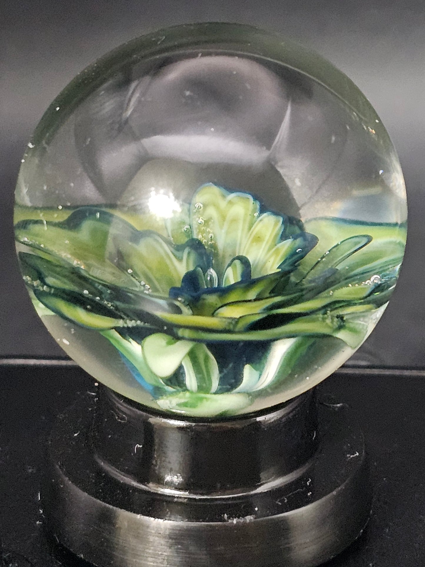 Roswell Yellow, China White Striped & Turbo Cobalt Floral Marble