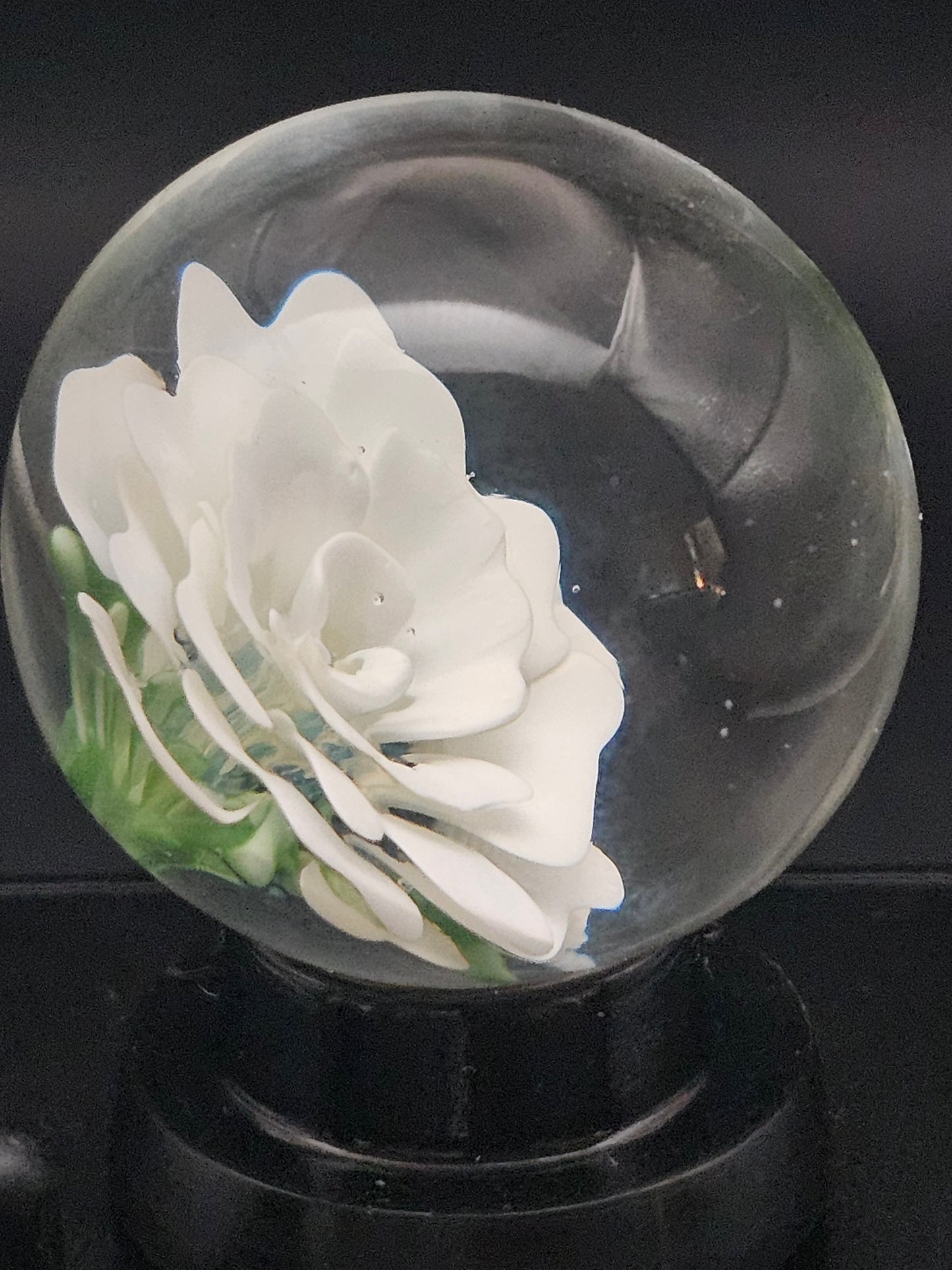 China White Floral Marble