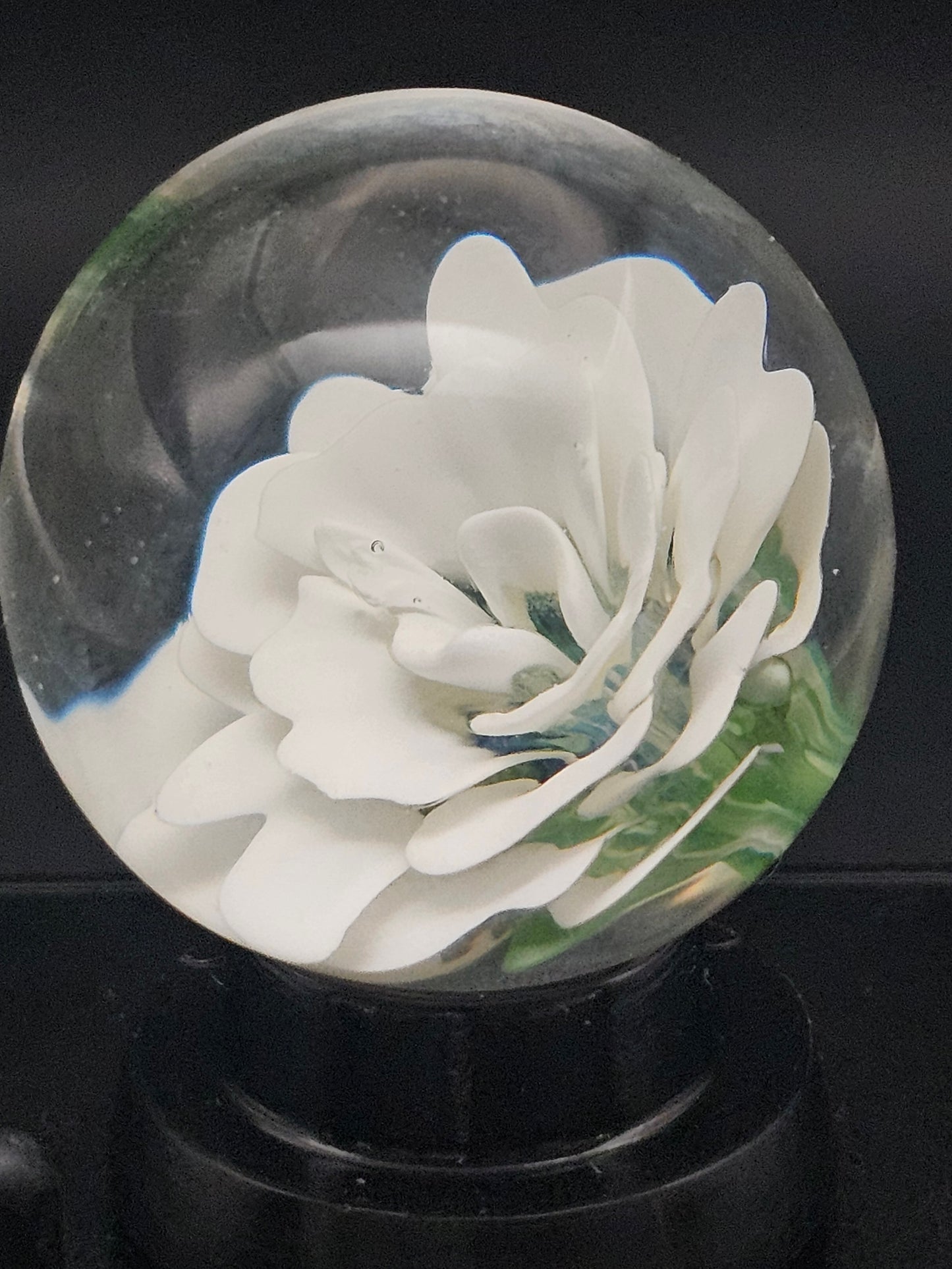 China White Floral Marble
