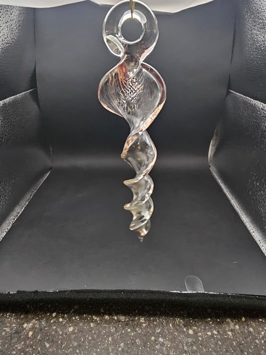Icicle Ornament (Cranberry?)