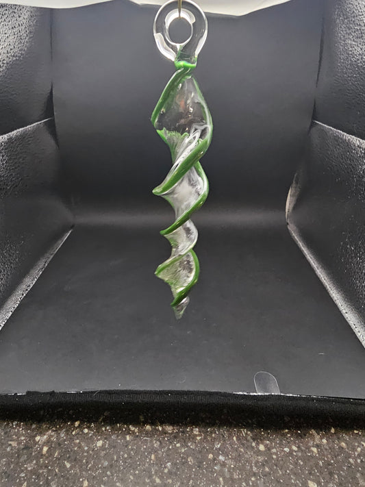 Icicle Ornament (Forest Green)