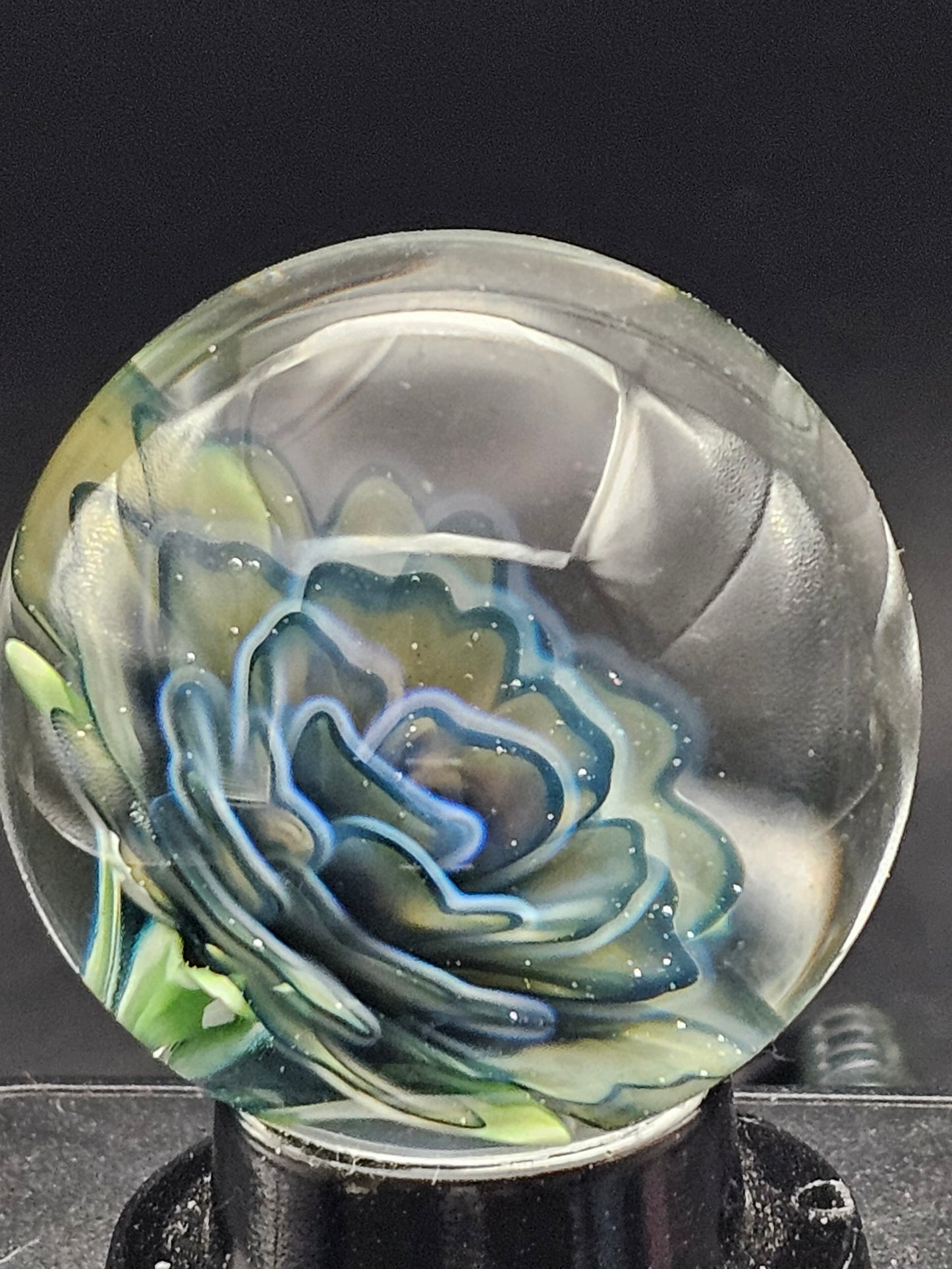 Roswell Yellow & Meta-Terrania Floral Marble