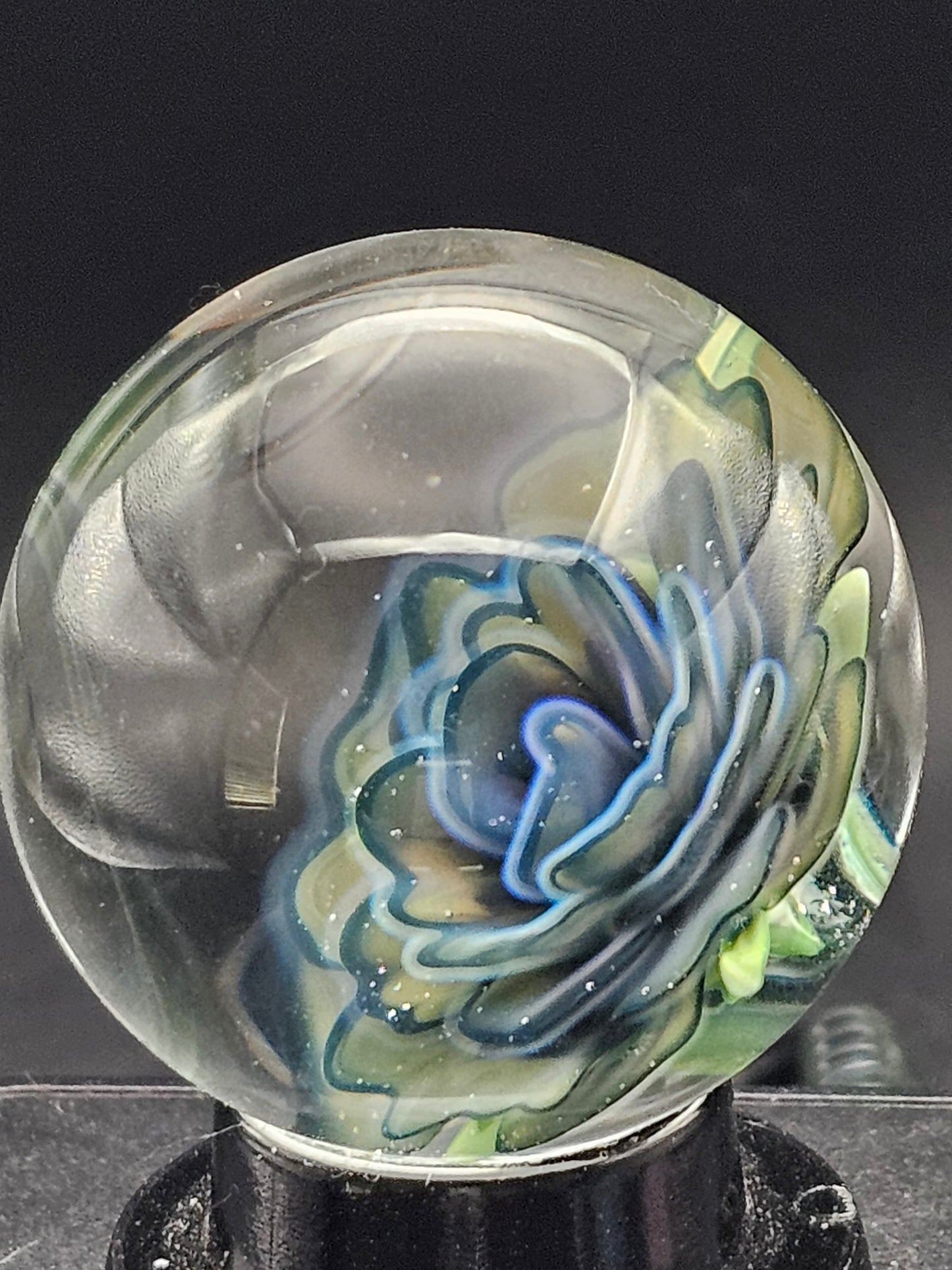 Roswell Yellow & Meta-Terrania Floral Marble