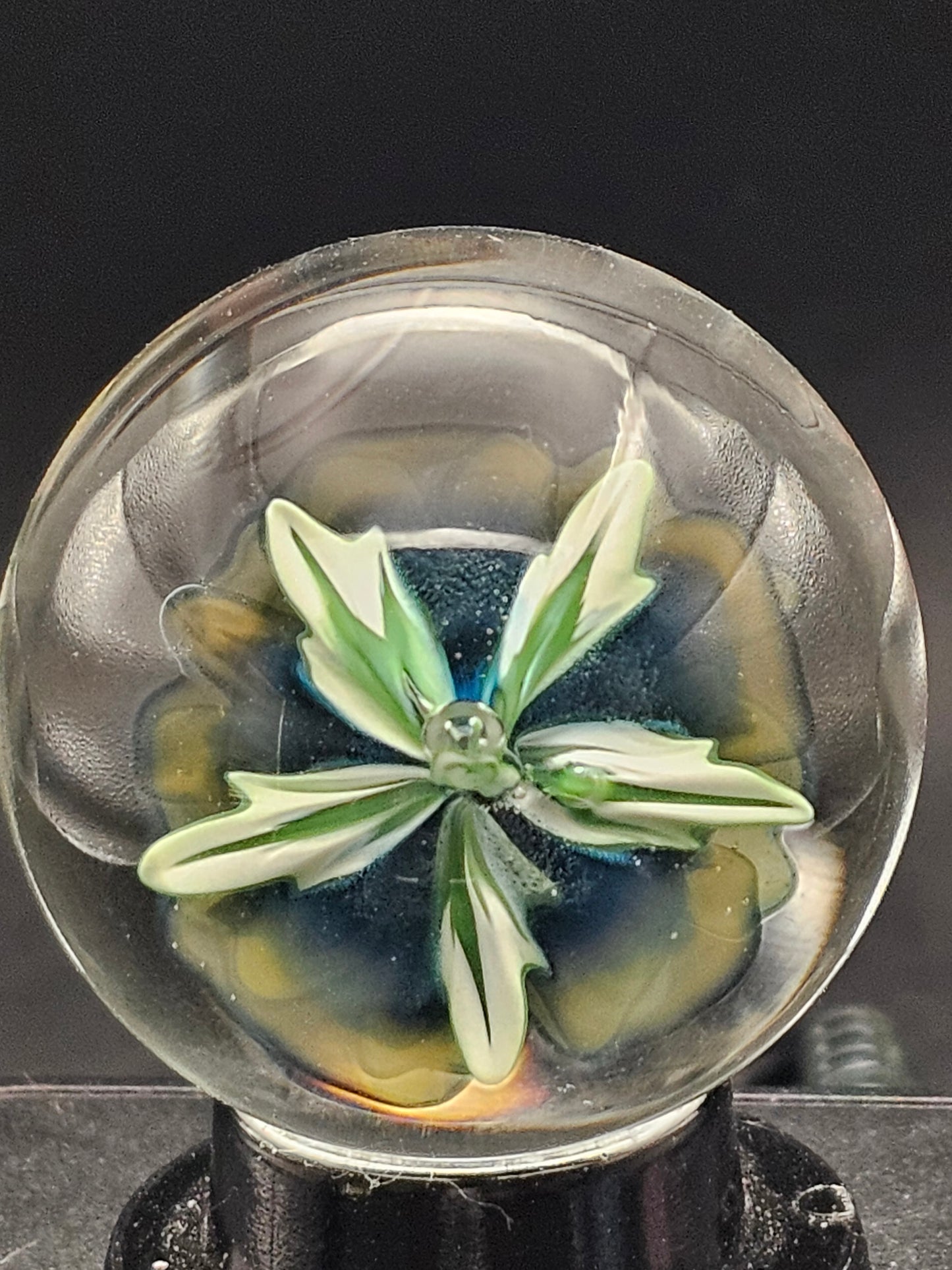 Roswell Yellow & Meta-Terrania Floral Marble