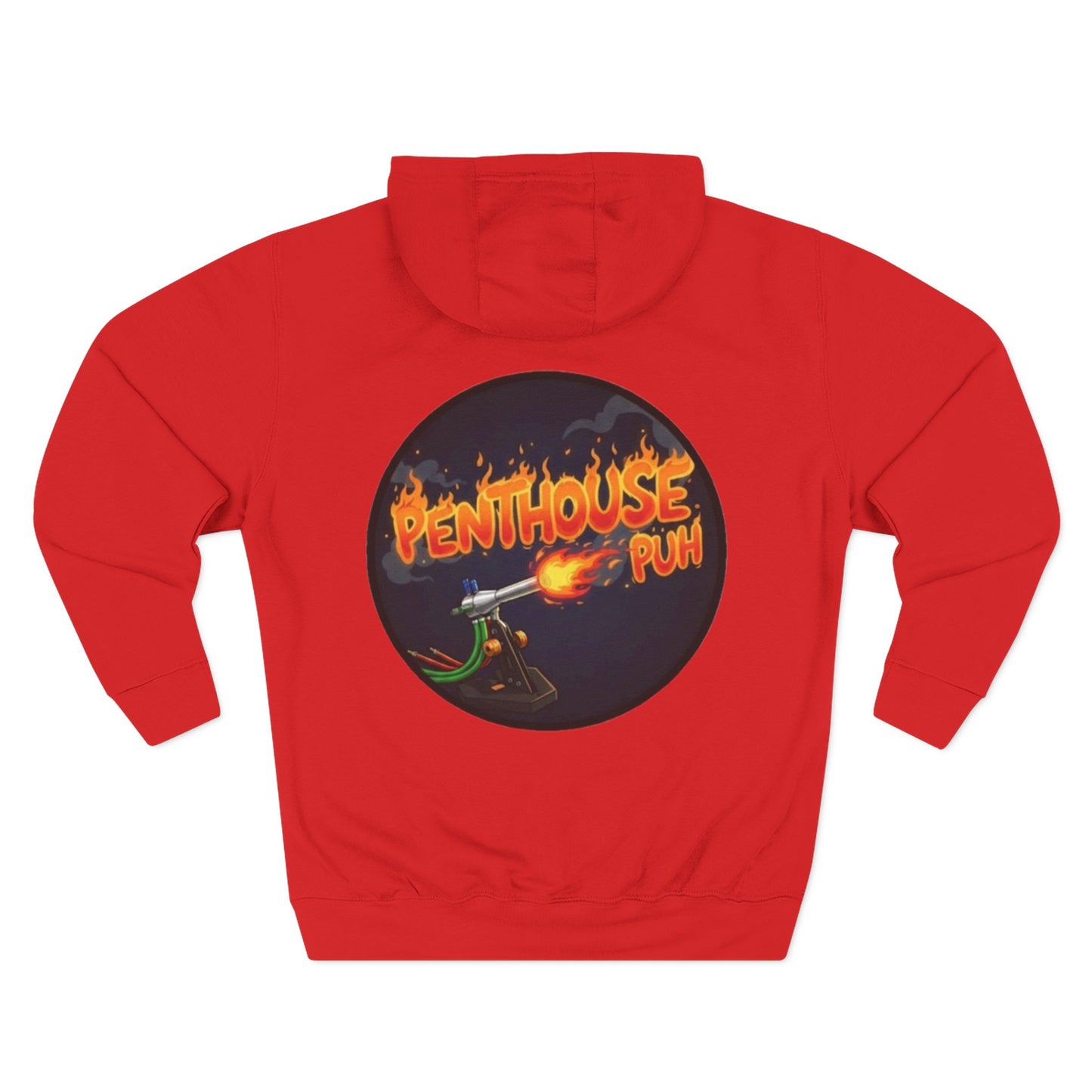 Penthouse Puh Flame Logo Pullover Hoodie