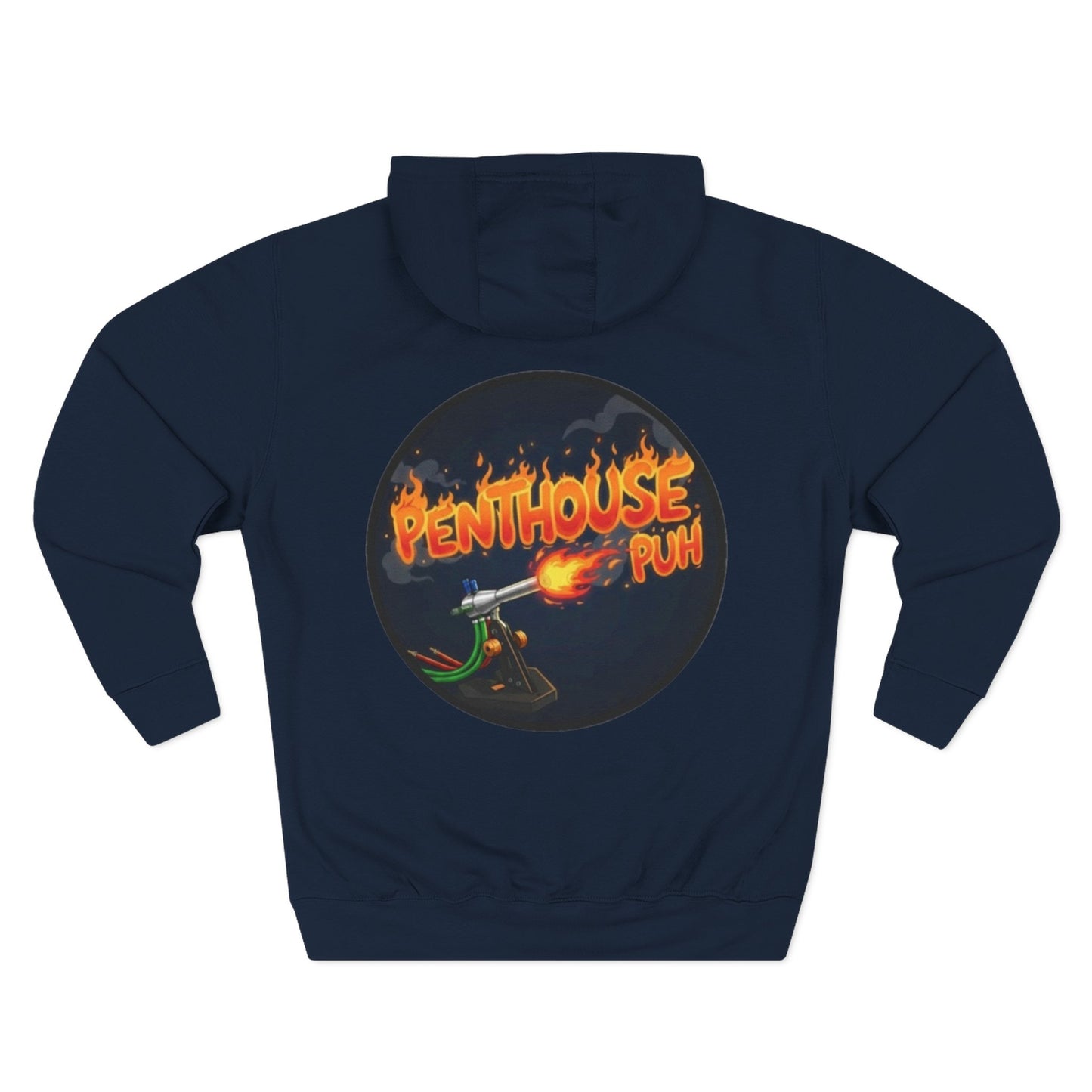 Penthouse Puh Flame Logo Pullover Hoodie