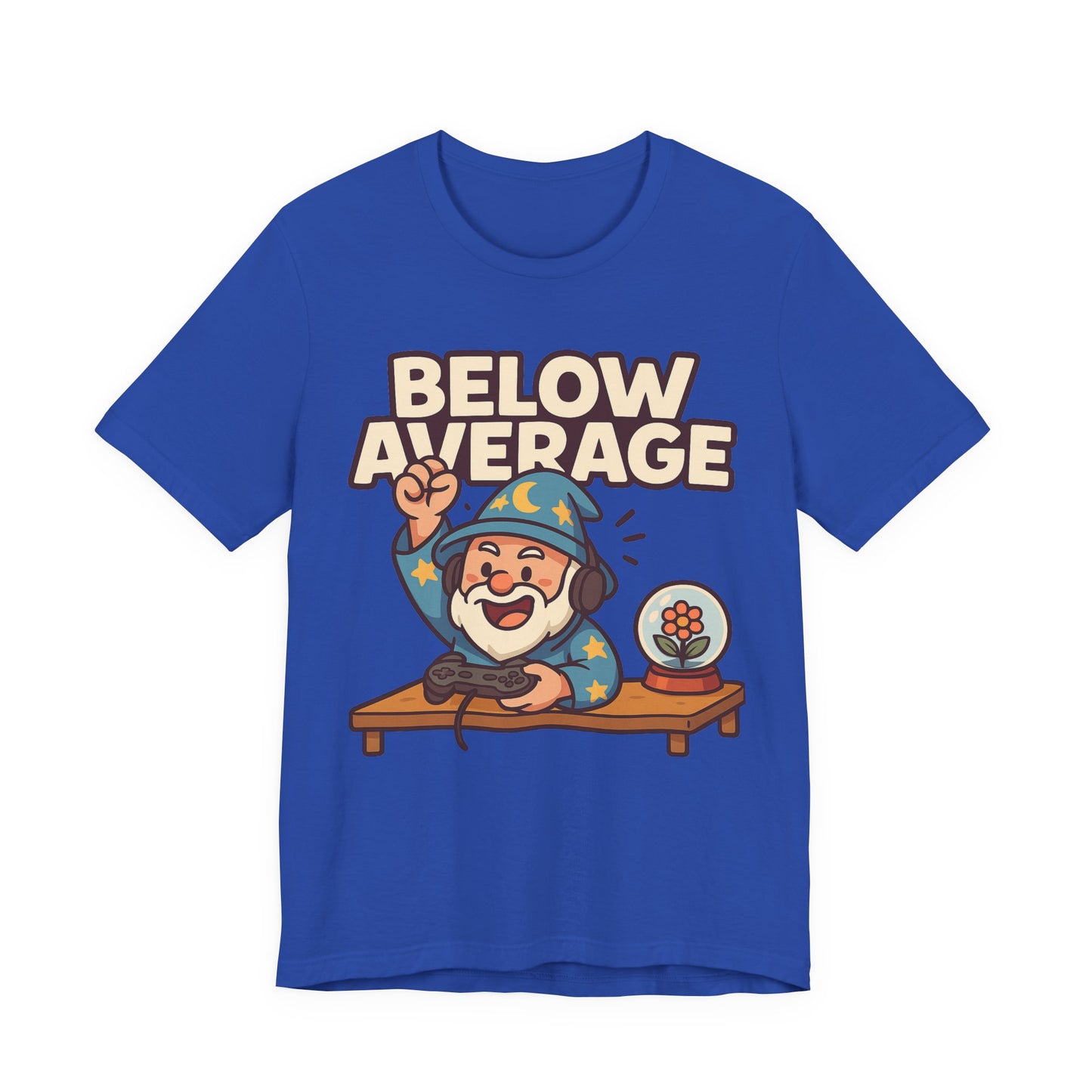 Below Average Gamer Unisex Jersey Short Sleeve Tee