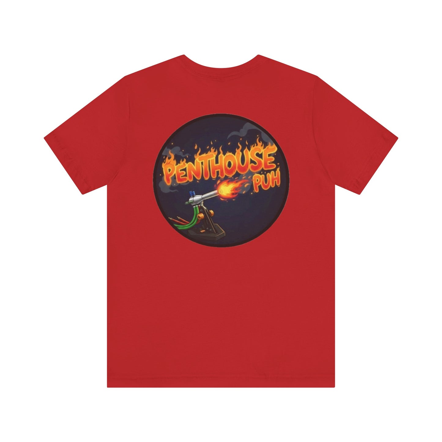 Penthouse Puh Flame Logo - Short Sleeve Tee