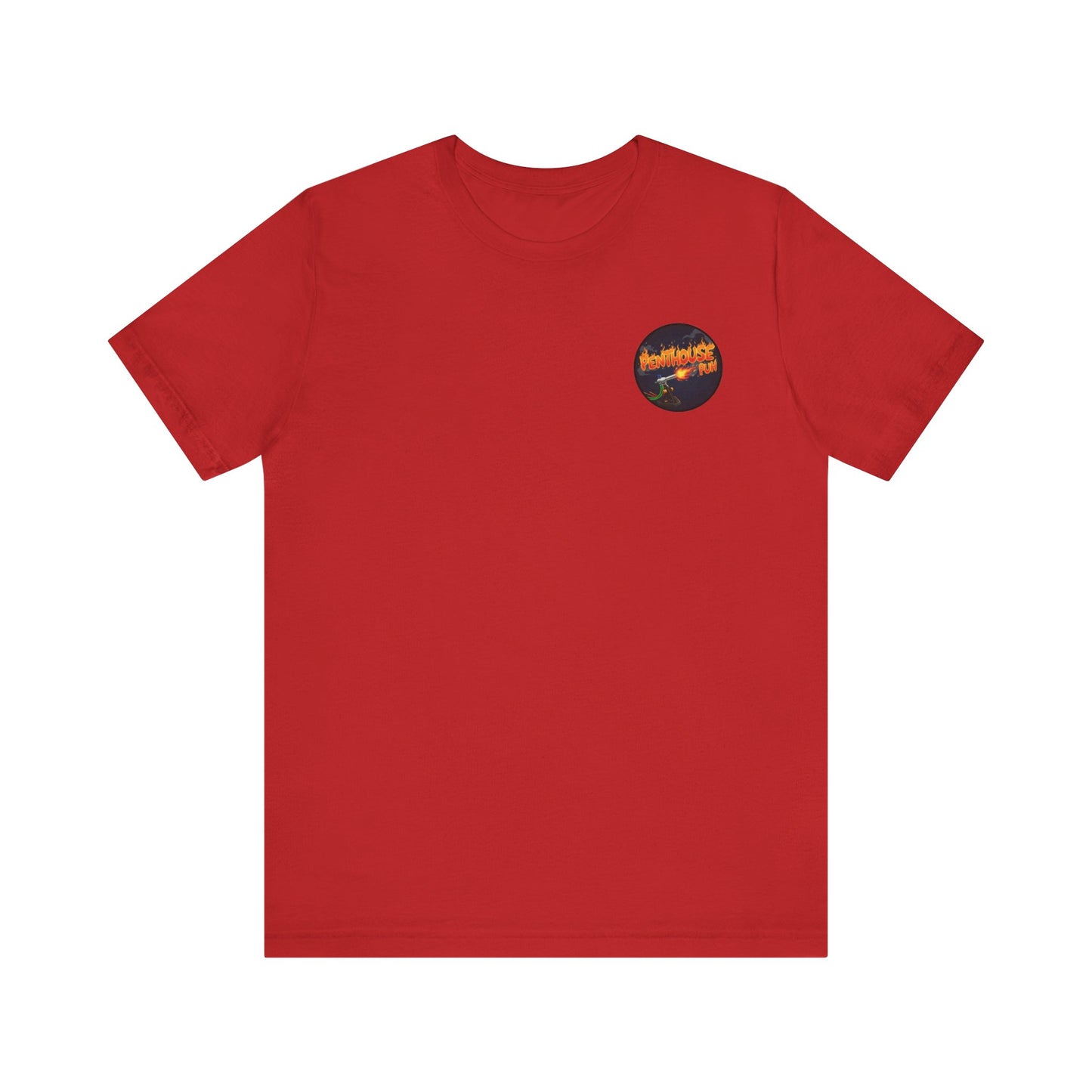 Penthouse Puh Flame Logo - Short Sleeve Tee